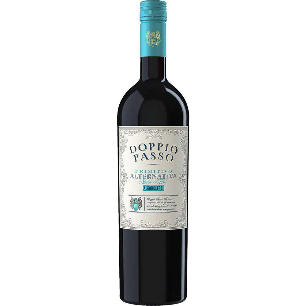 Doppio Passo Rotwein Primitivo alkoholfrei 1x0,75 l Doppio Passo Rotwein Primitivo alkoholfrei 1x0,75 l