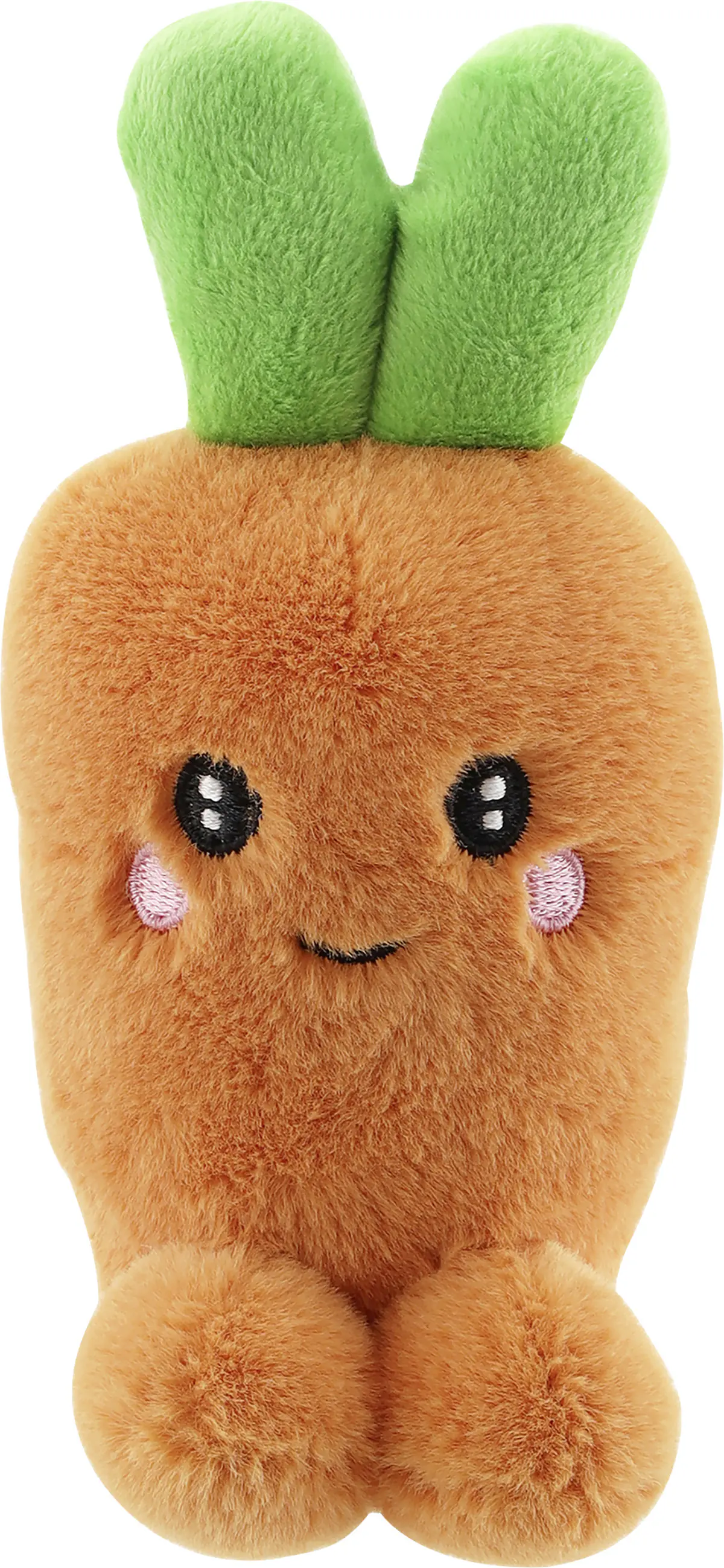 Osterdeko Karotte Plüsch 15 cm orange/grün