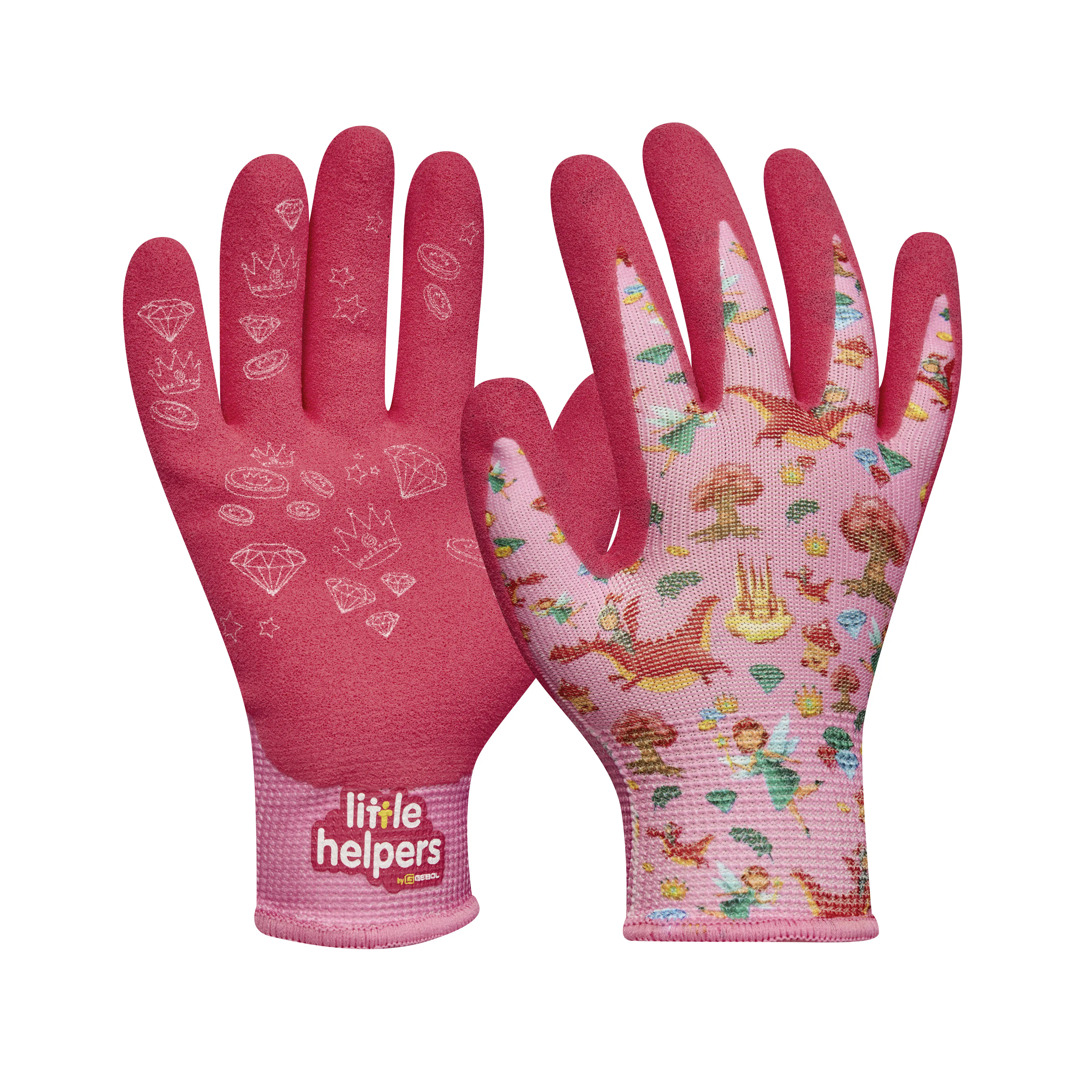 Gebol Kinder-Handschuhe Little Helpers Märchenwald pink Gebol Kinder-Handschuhe Little Helpers Märchenwald pink