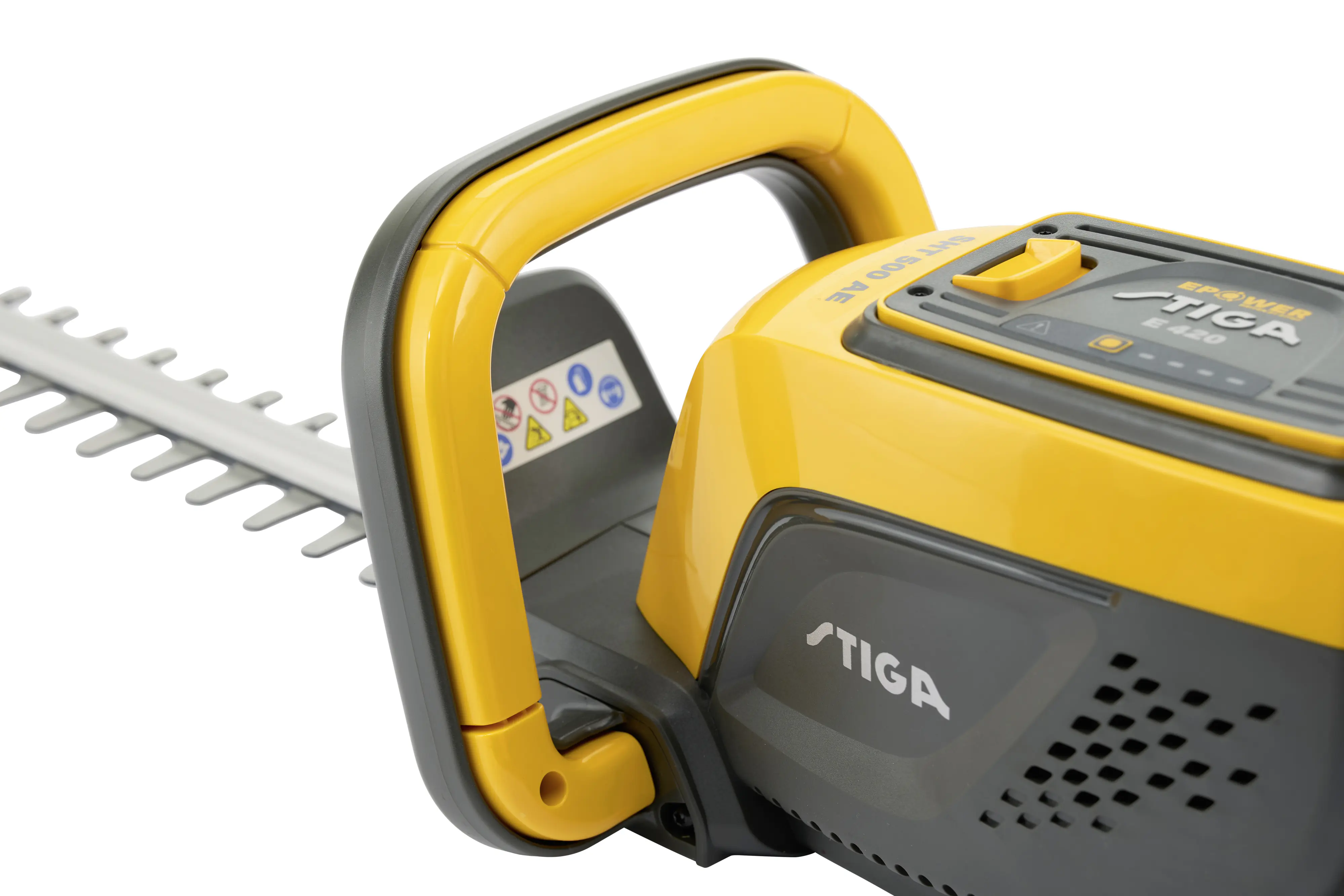 Stiga Akku-Heckenschere HT 500e Schnittlänge 51 cm 2 Ah 48 Volt