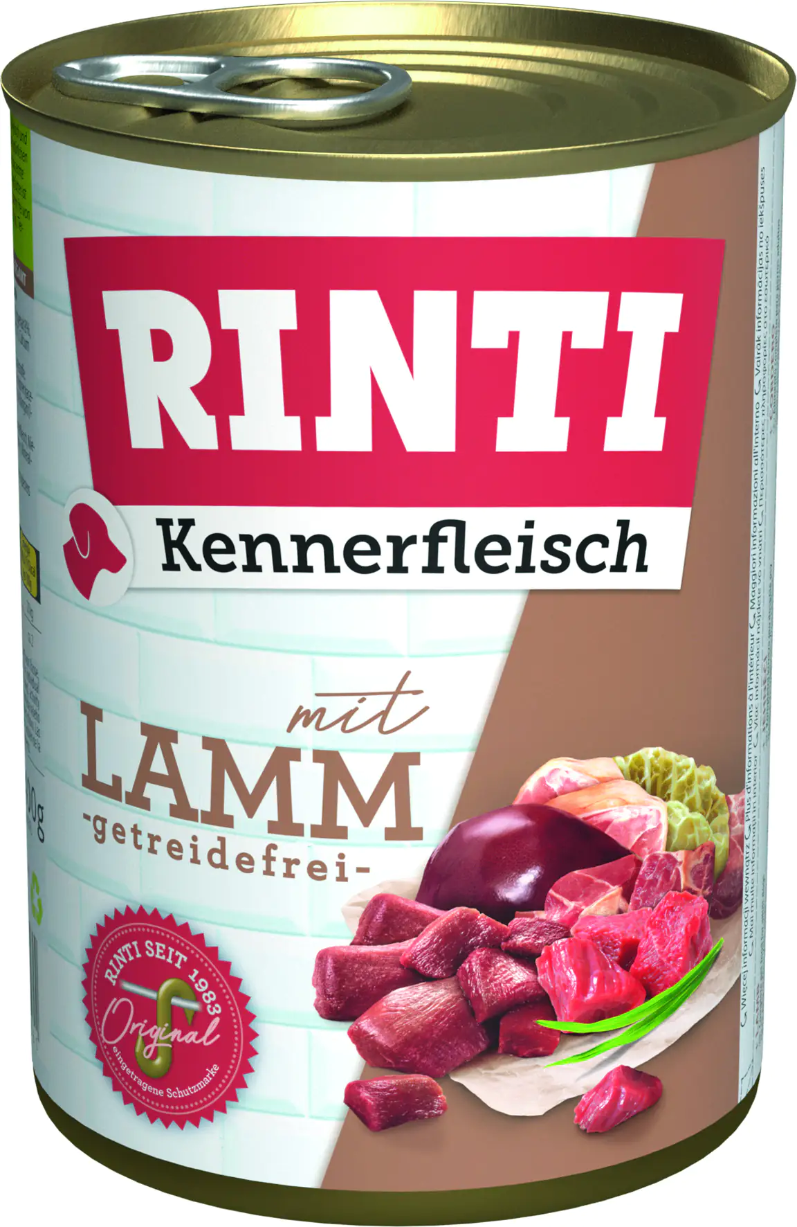 Rinti Kennerfleisch Hundenassfutter Adult 400 g Lamm bei Kartonabnahme