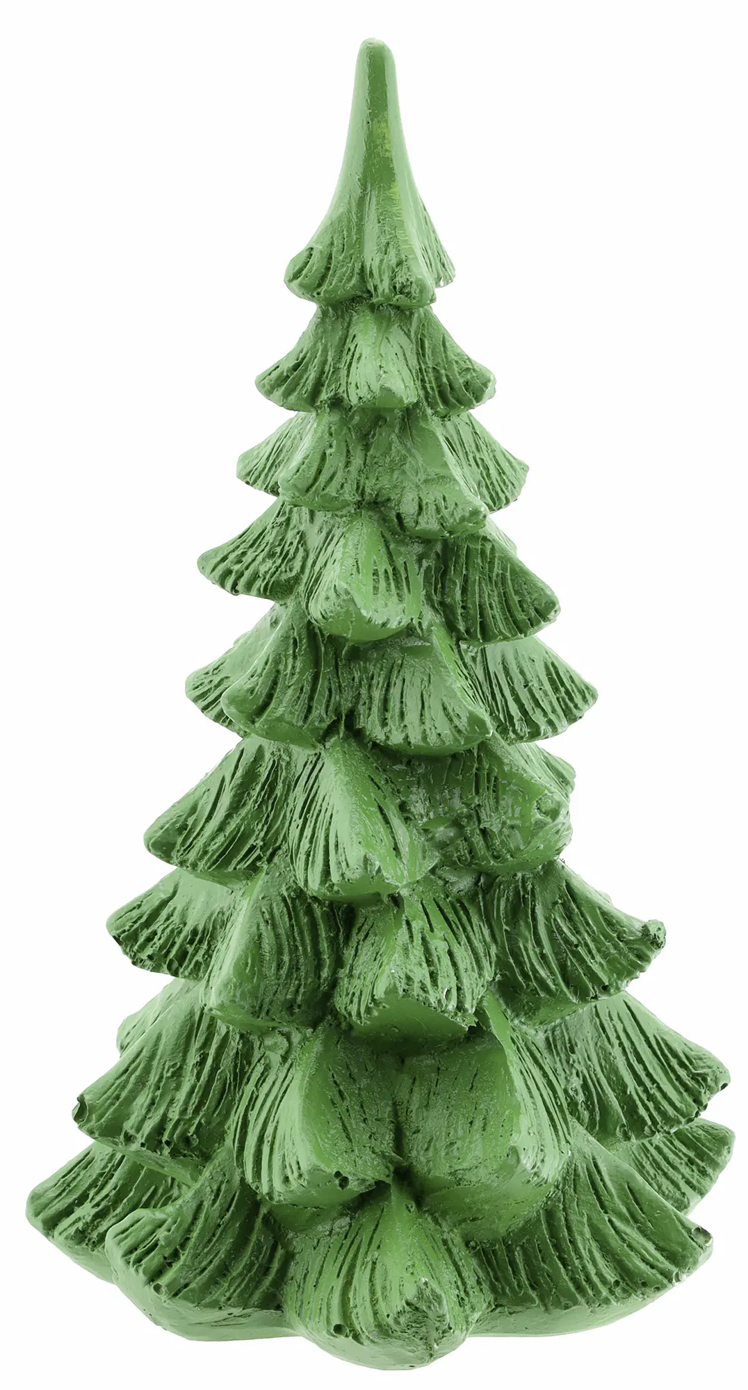 Dekofigur Tannenbaum stehend Ø 9 x 16 cm grün 1 Stück Dekofigur Tannenbaum stehend Ø 9 x 16 cm grün 1 Stück