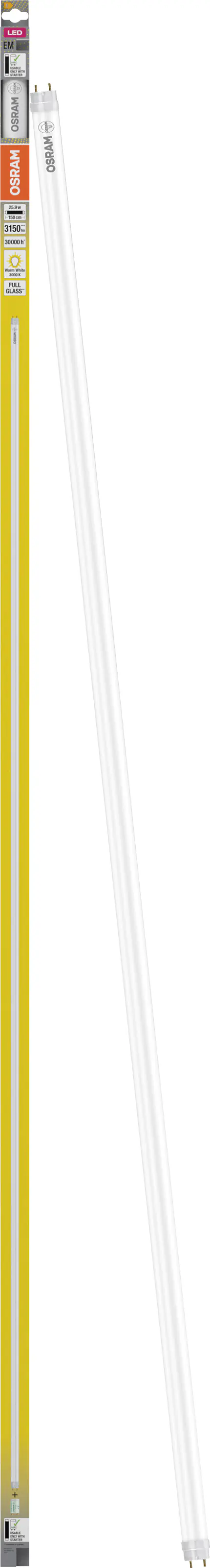 Osram LED-Röhre 151,2 cm G13 25,9 W warmweiß