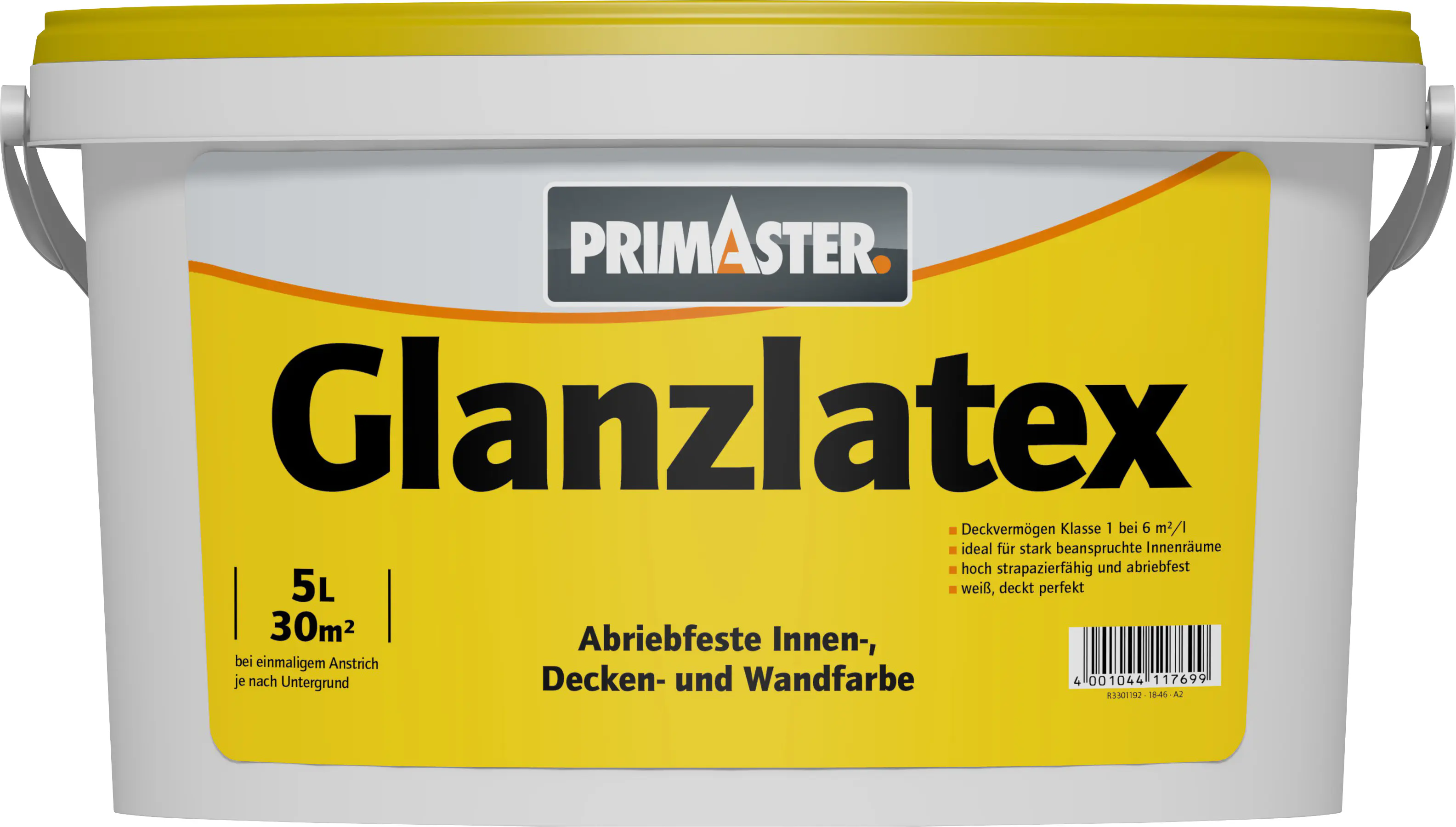 Primaster Glanzlatex 5 L weiß