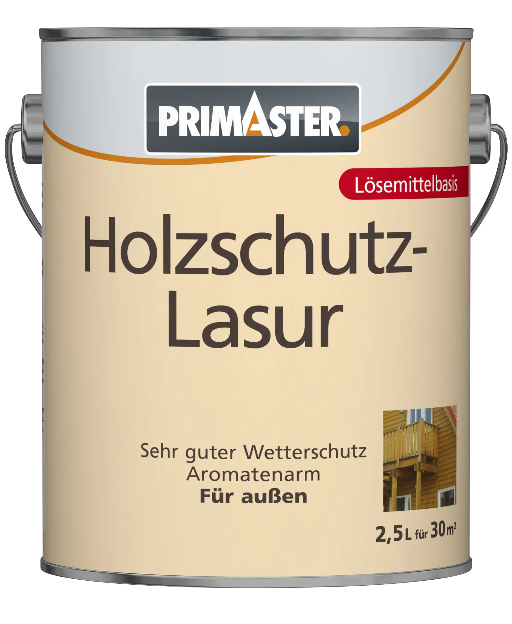 Primaster Holzschutzlasur 2,5 L kiefer