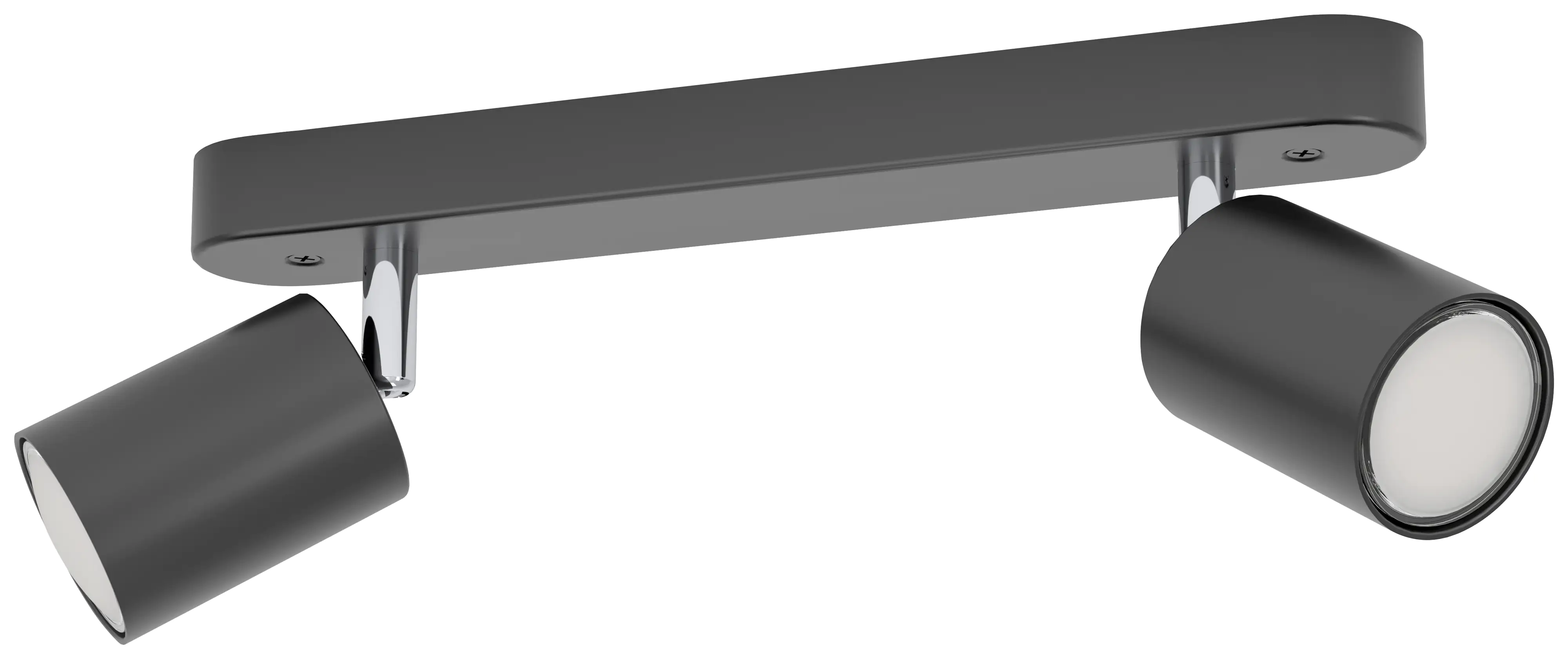 Eglo 2er LED Spot Reciso-E schwarz 30 x 4,5 cm Eglo 2er LED Spot Reciso-E schwarz 30 x 4,5 cm
