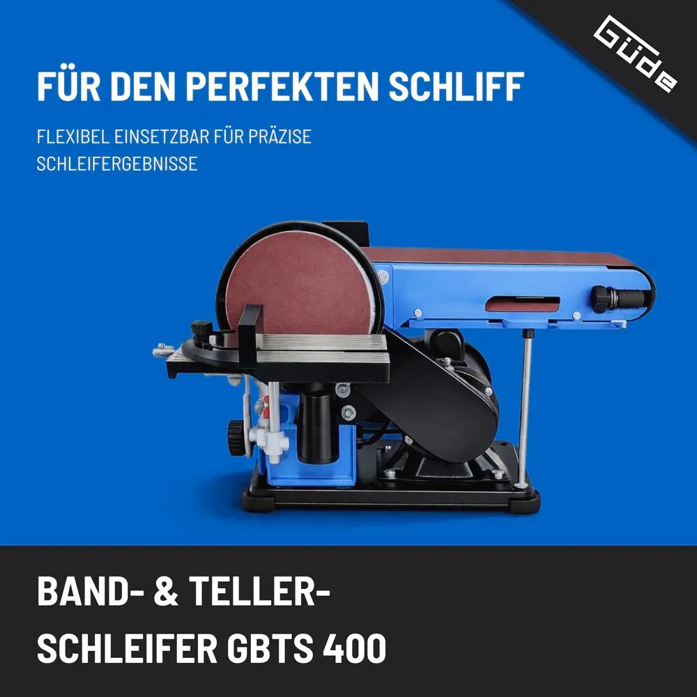 Güde Band- und Tellerschleifer GBTS 4000 