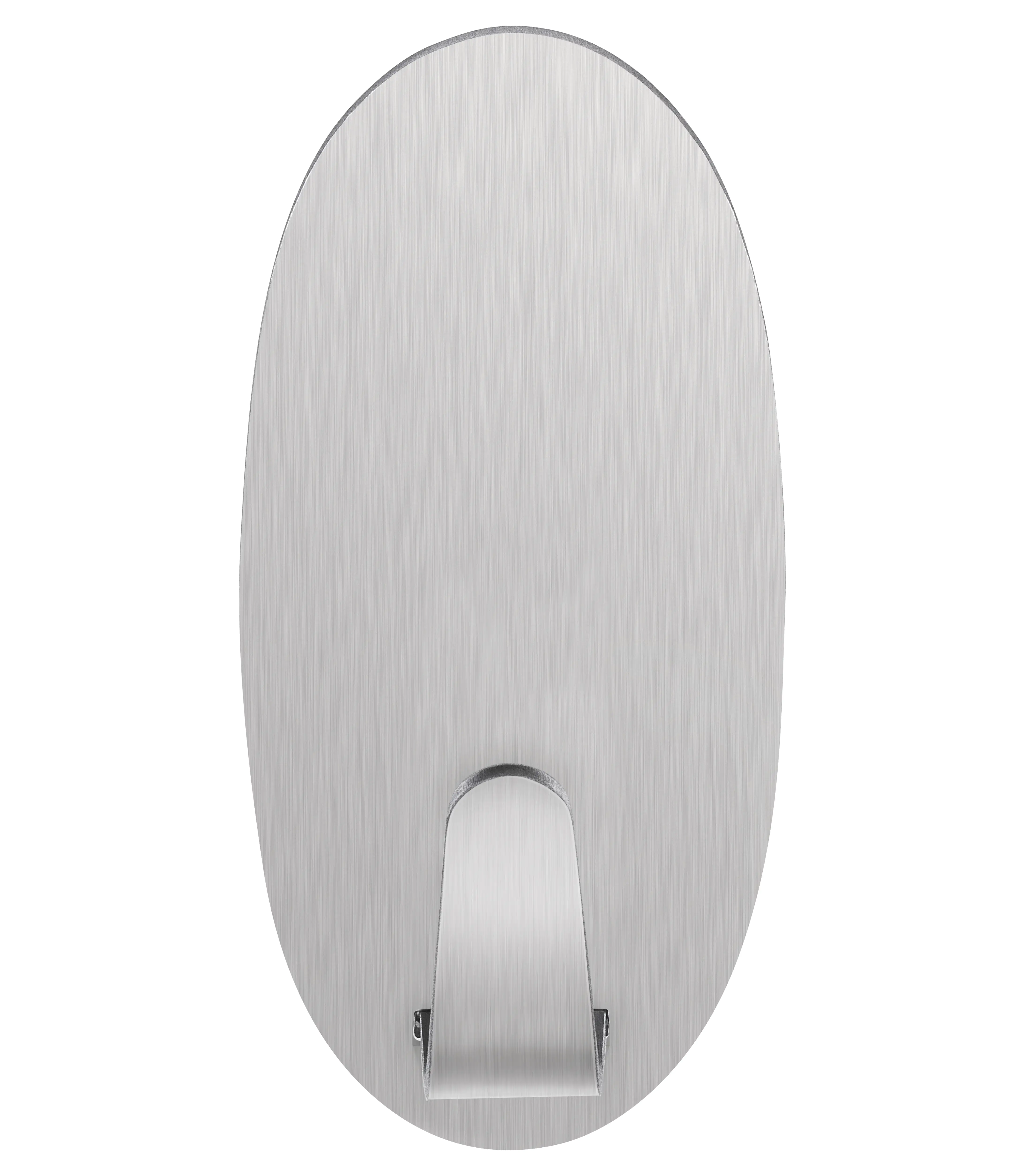 tesa Powerstrips Haken Large oval, Edelstahl