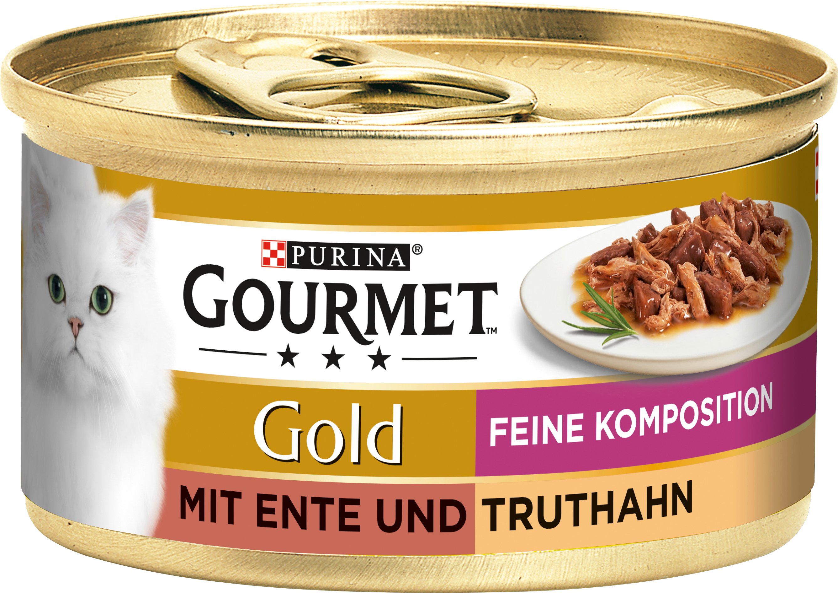 Gourmet Gold Feine Komposition mit Ente und Truthahn 85 g Gourmet Gold Feine Komposition mit Ente und Truthahn 85 g