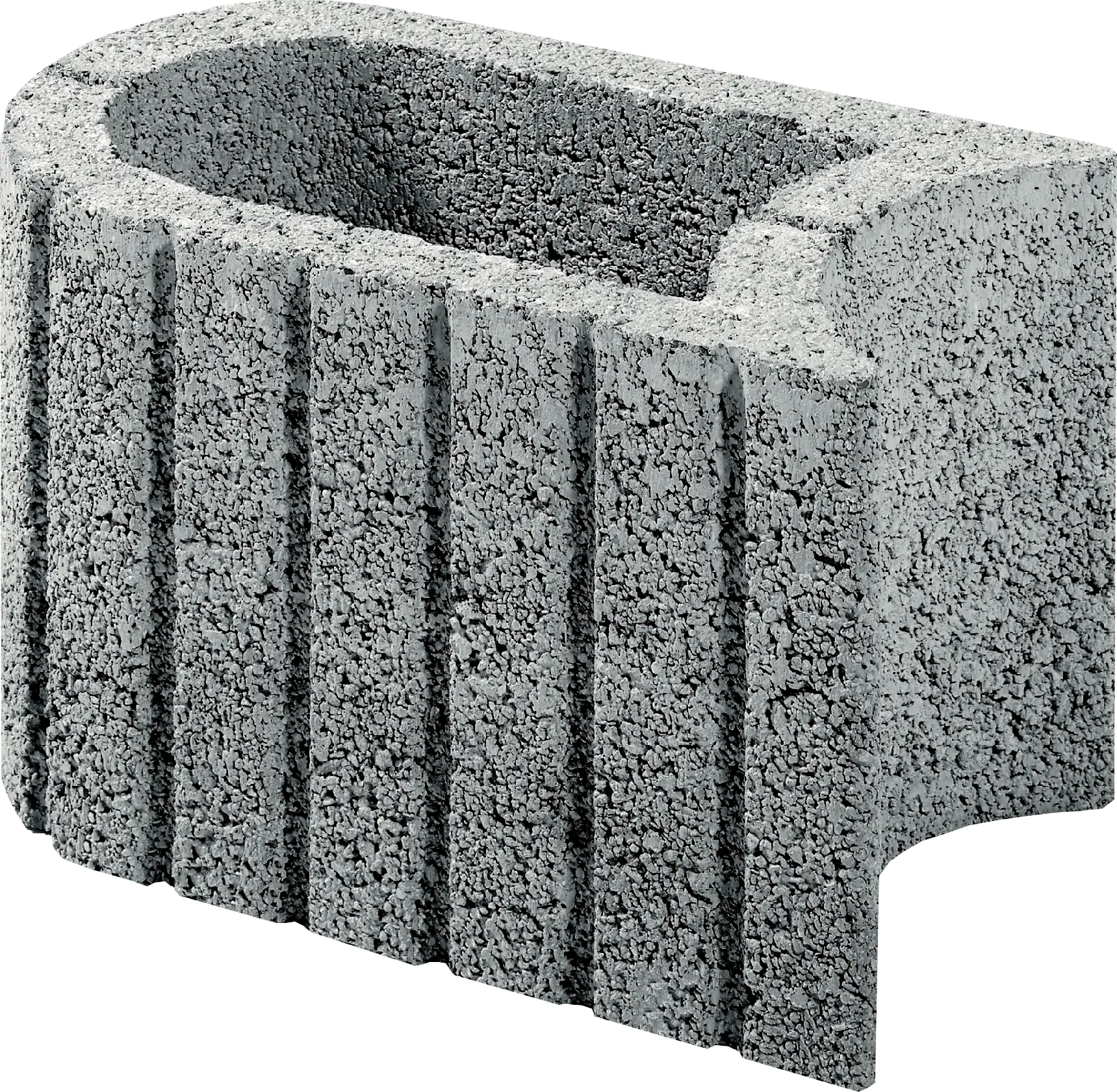 Kann Pflanzstein Mini Plus 35 x 20 x 20 cm grau Kann Pflanzstein Mini Plus 35 x 20 x 20 cm grau