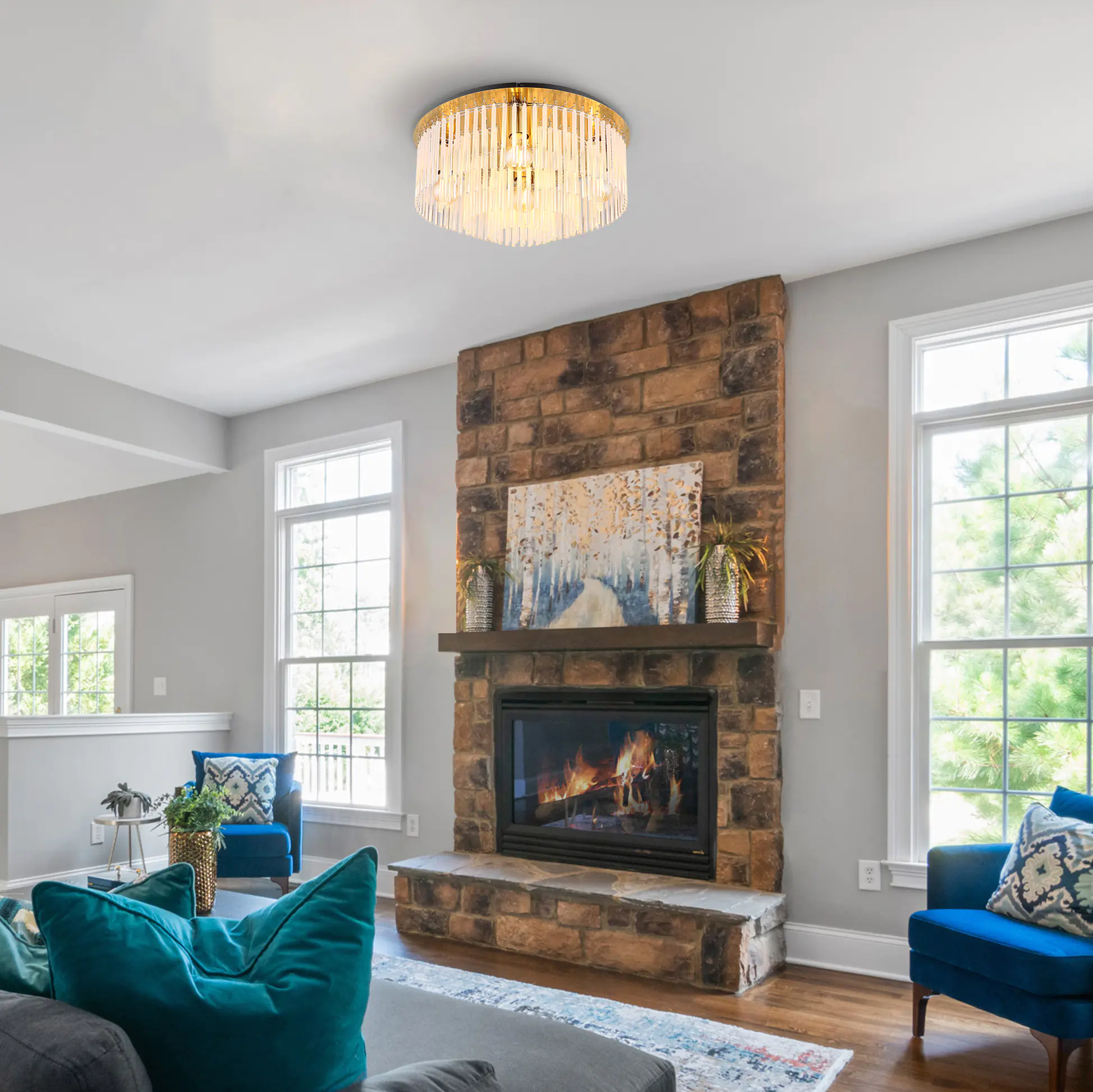 Globo Deckenleuchte Gorley