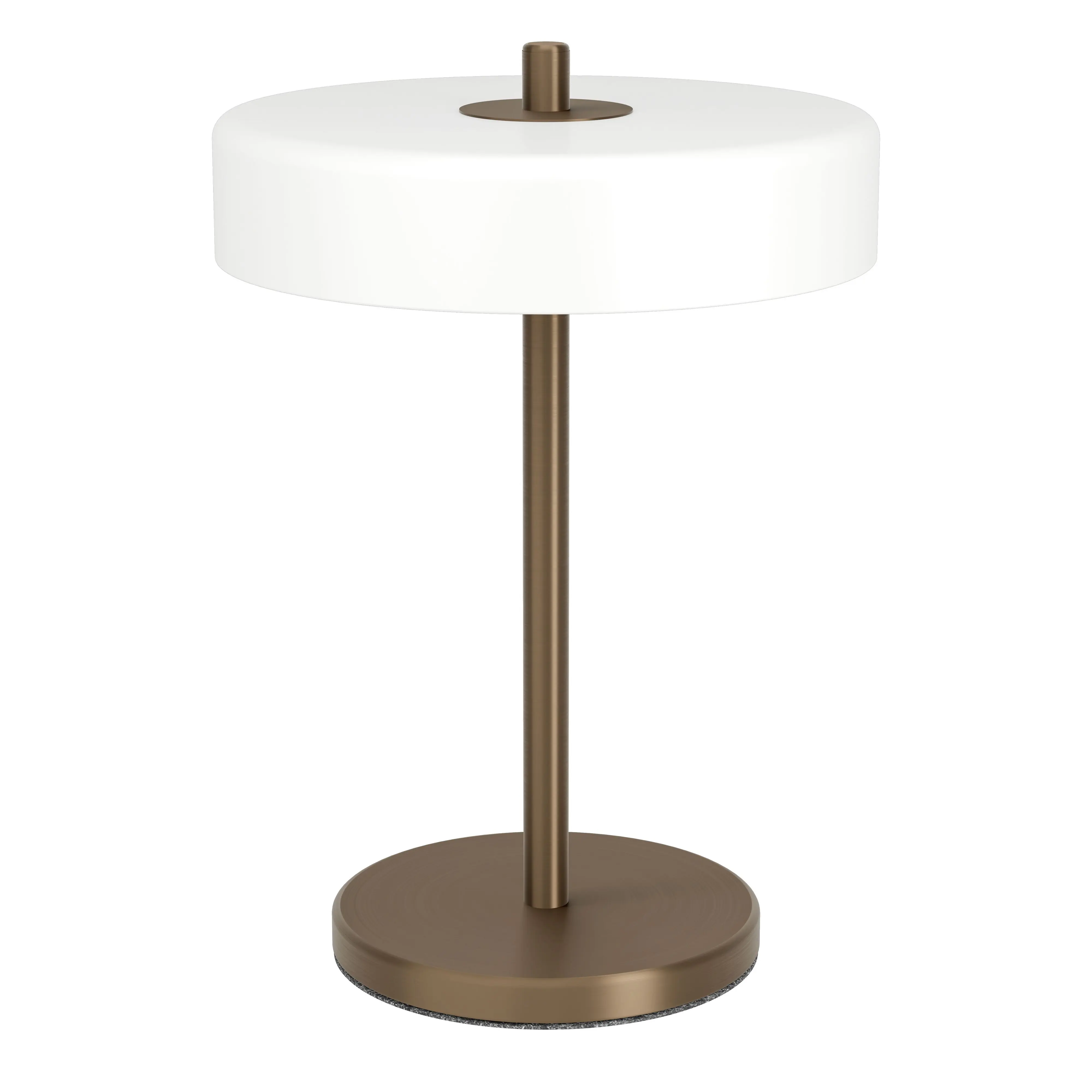 Eglo Tischleuchte Salve E14 Ø 23 cm bronze/weiß