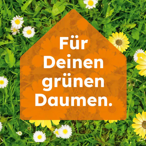 Gutschein zum Ausdrucken - Motiv: Grüner Daumen