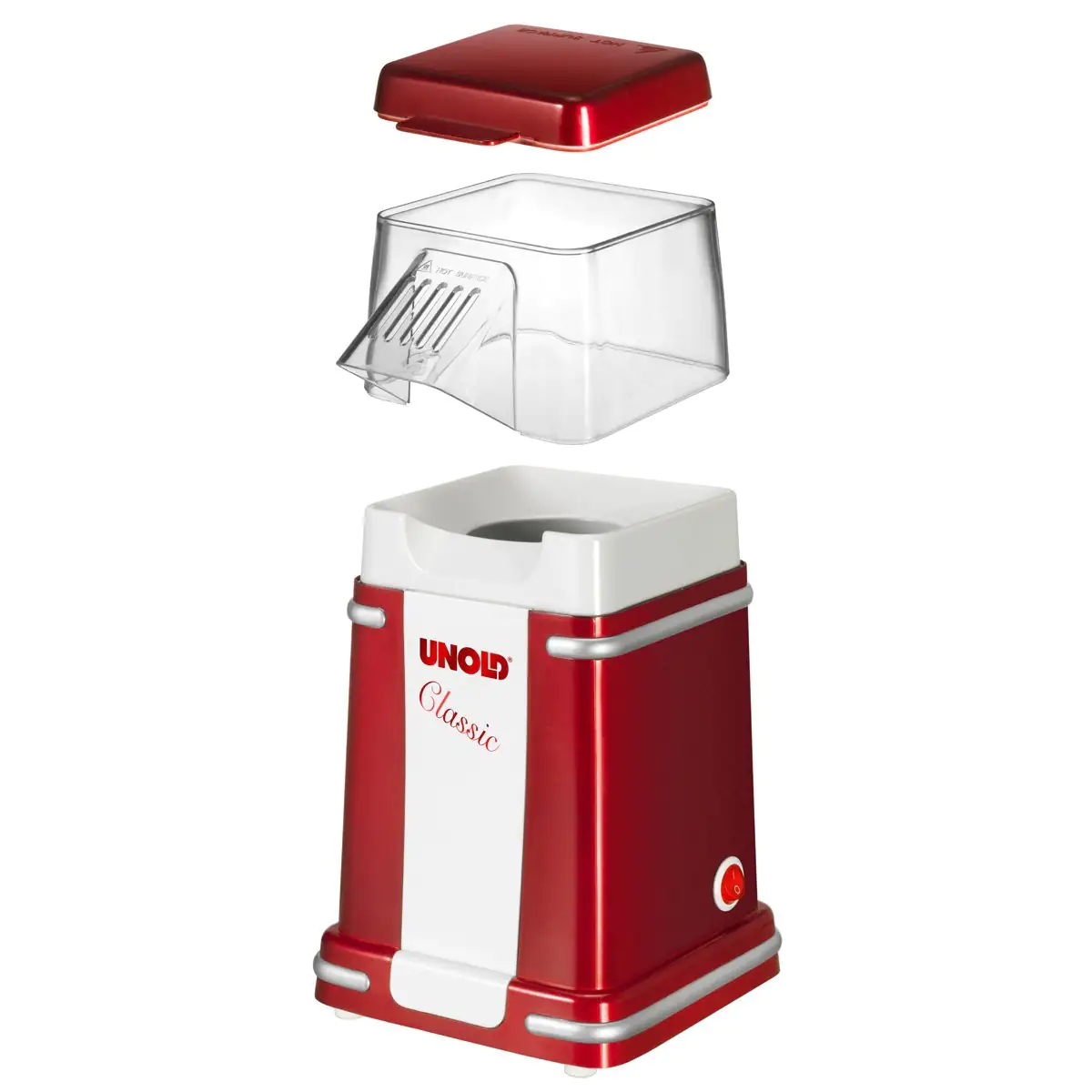Unold Popcornmaker Classic 900 Watt, für 100 g Mais Unold Popcornmaker Classic 900 Watt, für 100 g Mais