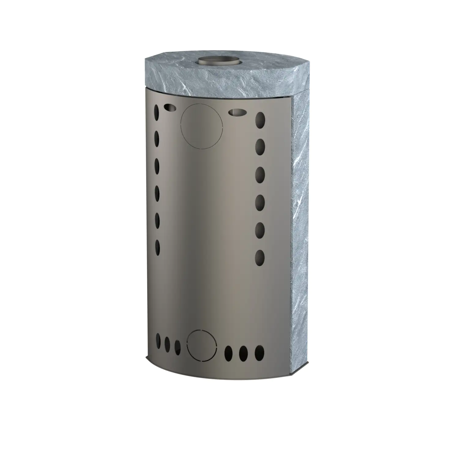 Thermia Kaminofen Ignis Mass Naturstein grau 8 kW Thermia Kaminofen Ignis Mass Naturstein grau 8 kW