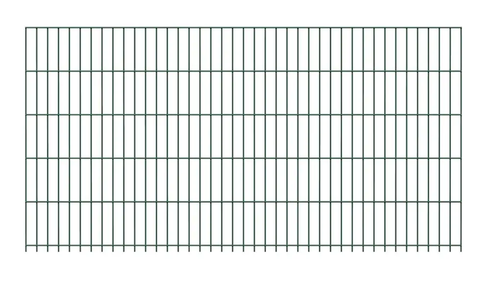 Alberts Doppelstab-Gittermatte 2 m 100 hoch cm Typ 6/5/6 grün Alberts Doppelstab-Gittermatte 2 m 100 hoch cm Typ 6/5/6 grün