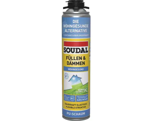 Soudal 1K Pistolenschaum Füllen und Dämmen 500 ml