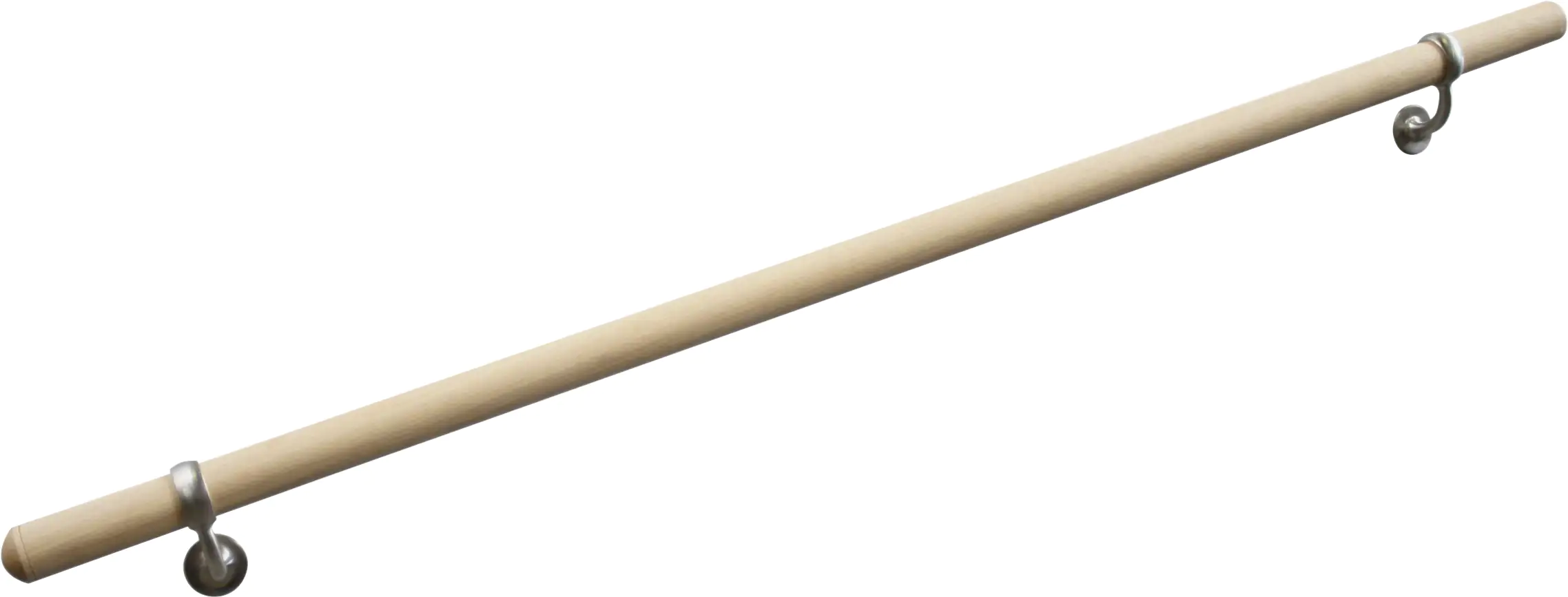 Treba Handlaufset H22 Eiche versiegelt Länge 150 cm Treba Handlaufset H22 Eiche versiegelt Länge 150 cm