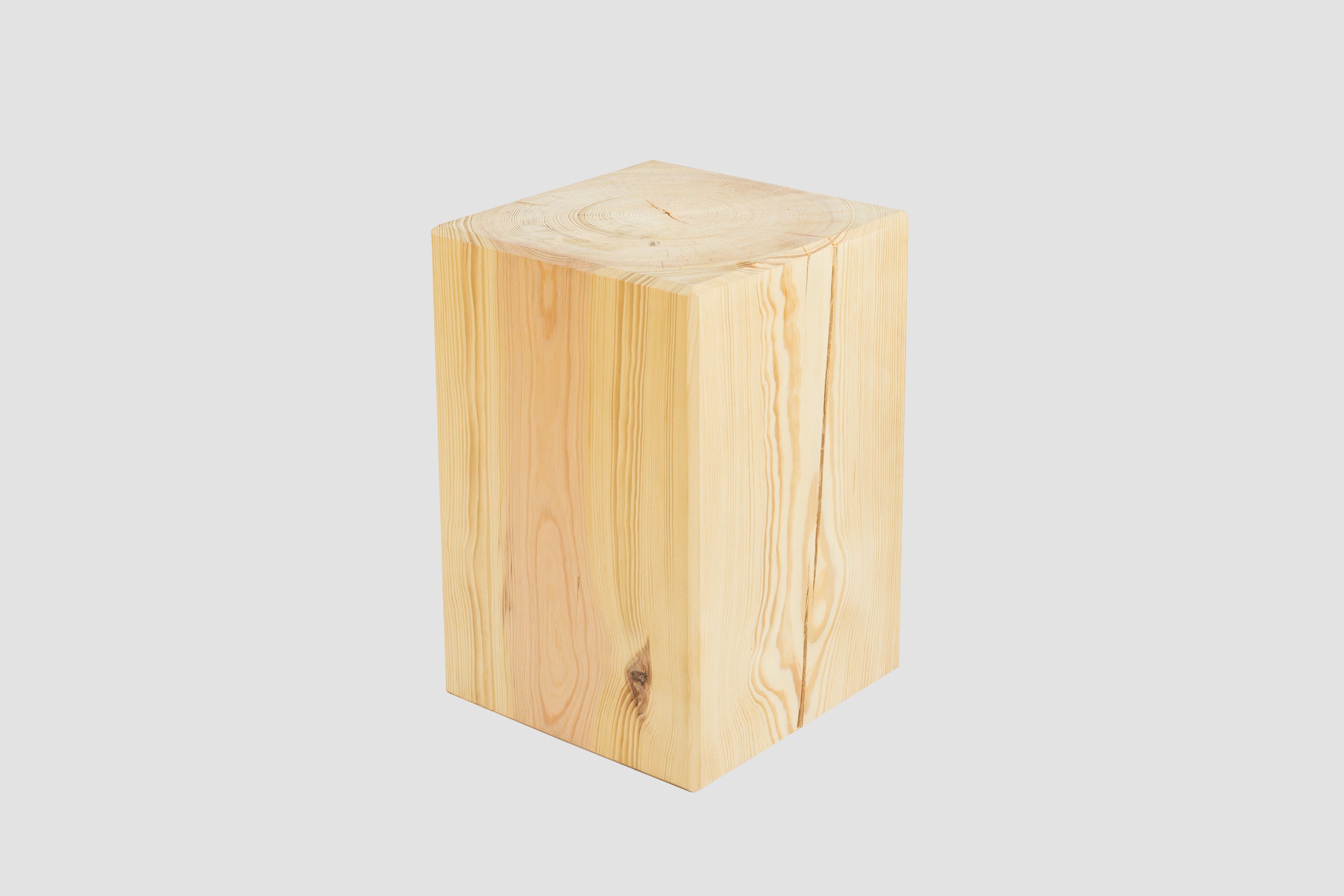 Massivholzblock Kiefer 30 x 30 x 45 cm