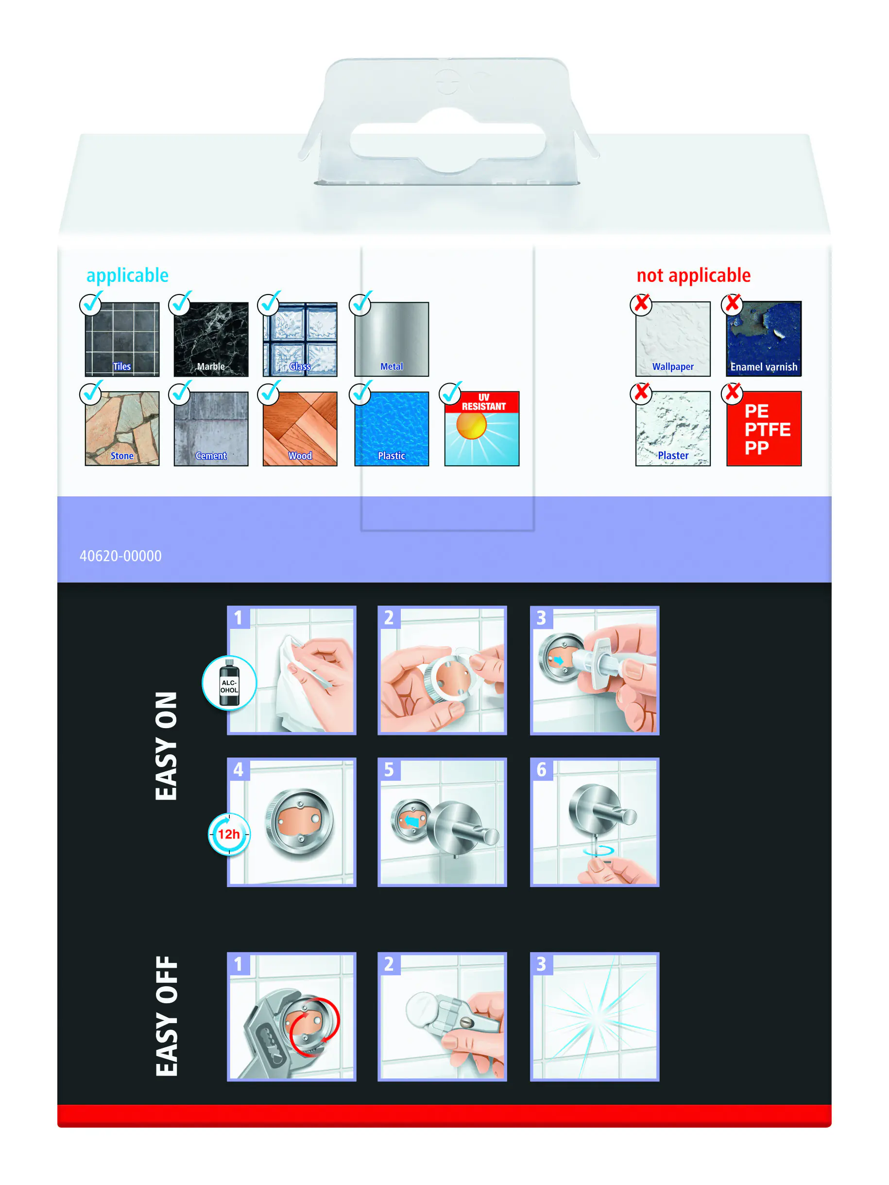 tesa Toilettenpapierhalter Moon mit Deckel edelstahl