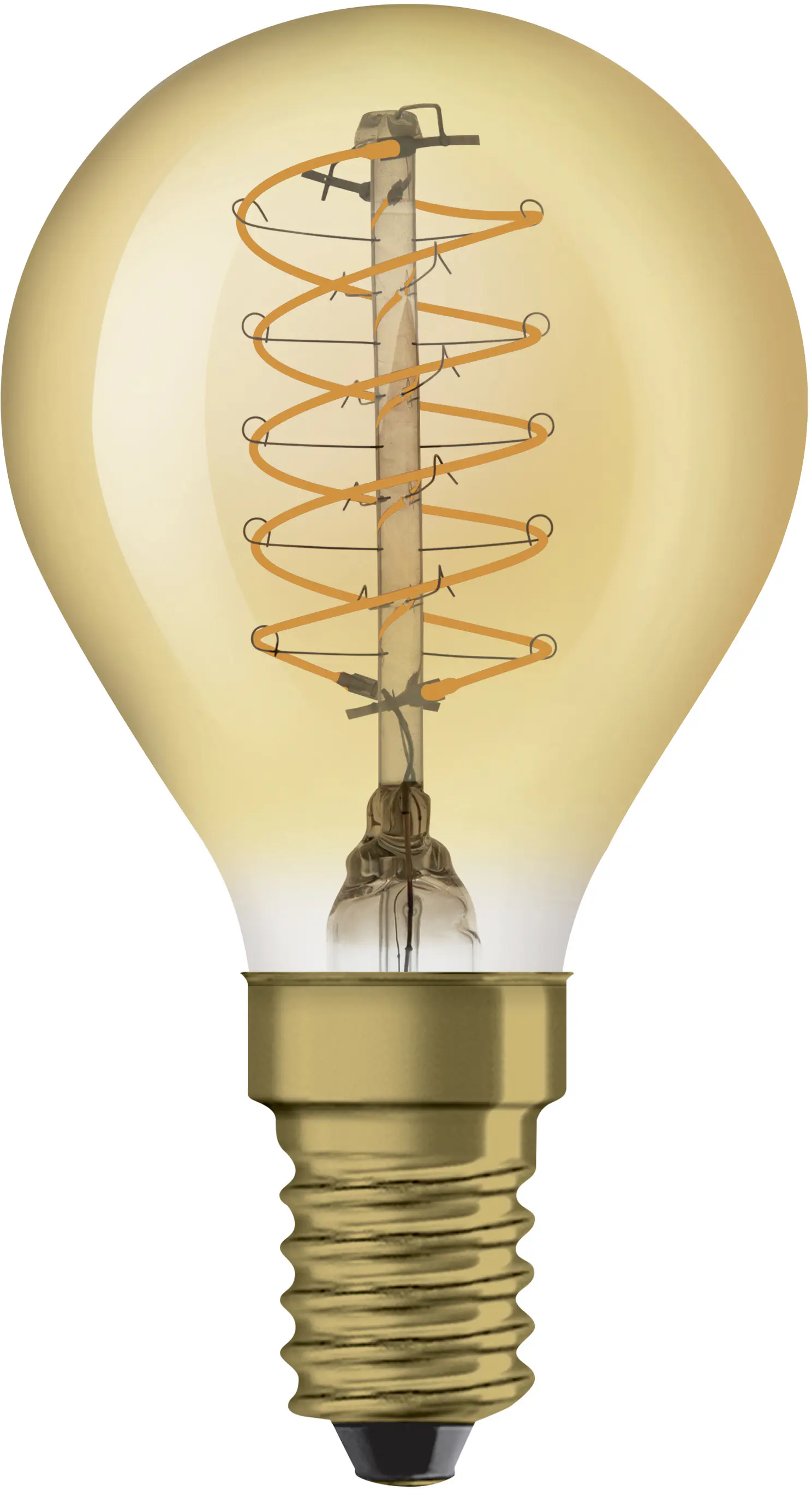 Ledvance LED Leuchtmittel Vintage 1906 P25 E14 3,4 W dimmbar amber