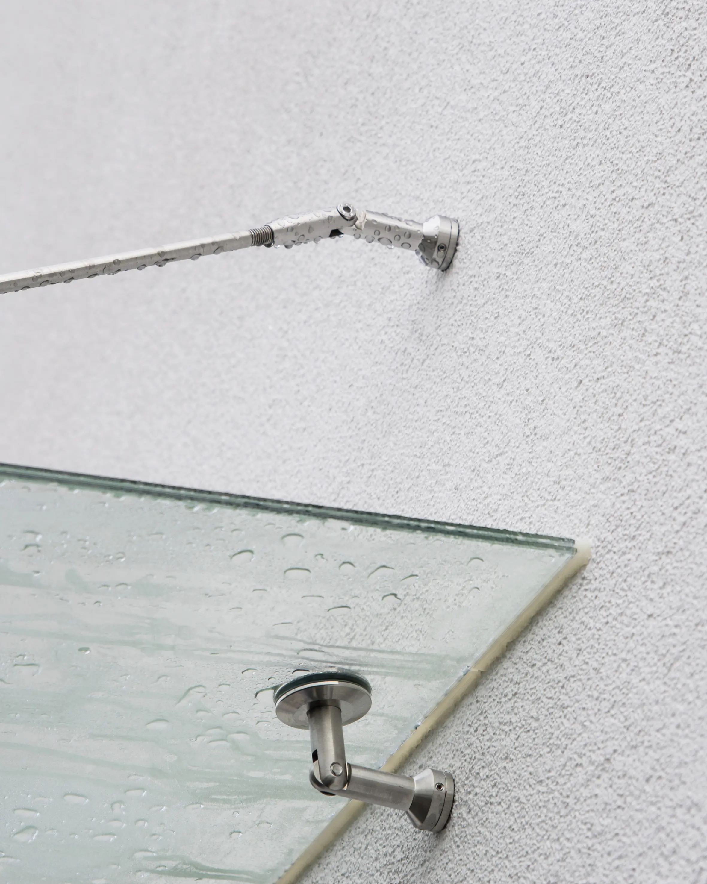 Canopia Vordach Trasparo 1500 Silber 150 x 90 cm