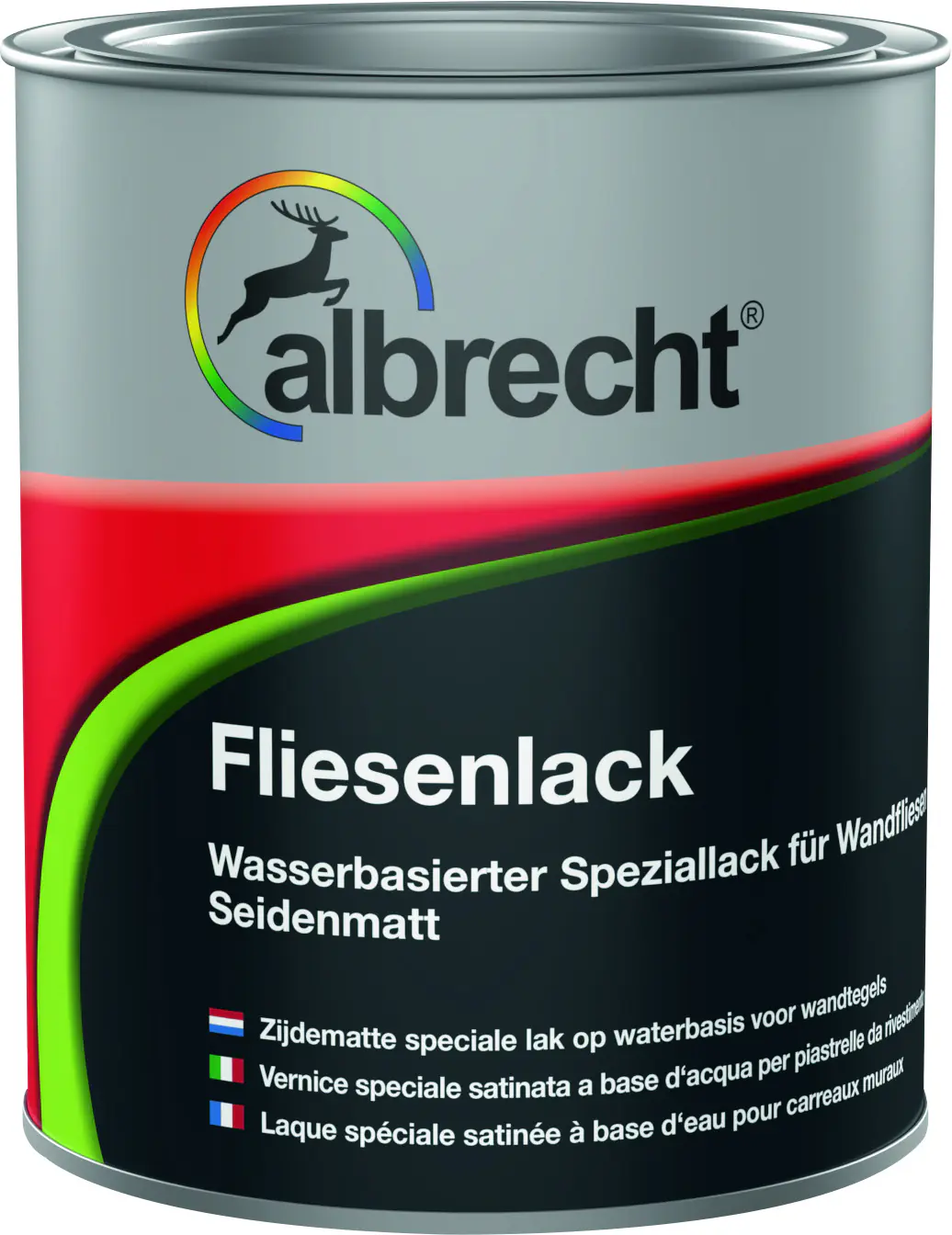 Albrecht Fliesenlack 750 ml weiß seidenmatt Albrecht Fliesenlack 750 ml weiß seidenmatt