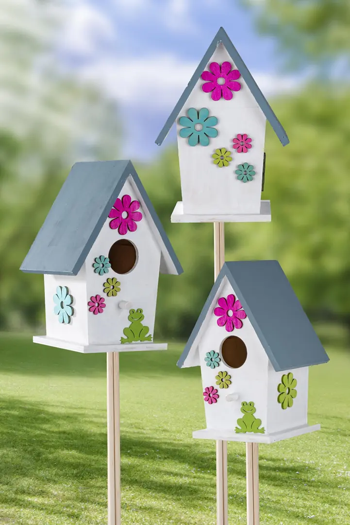 Glorex Streudeko Blumen Ø 2 cm bunt gemischt - 24 Stück