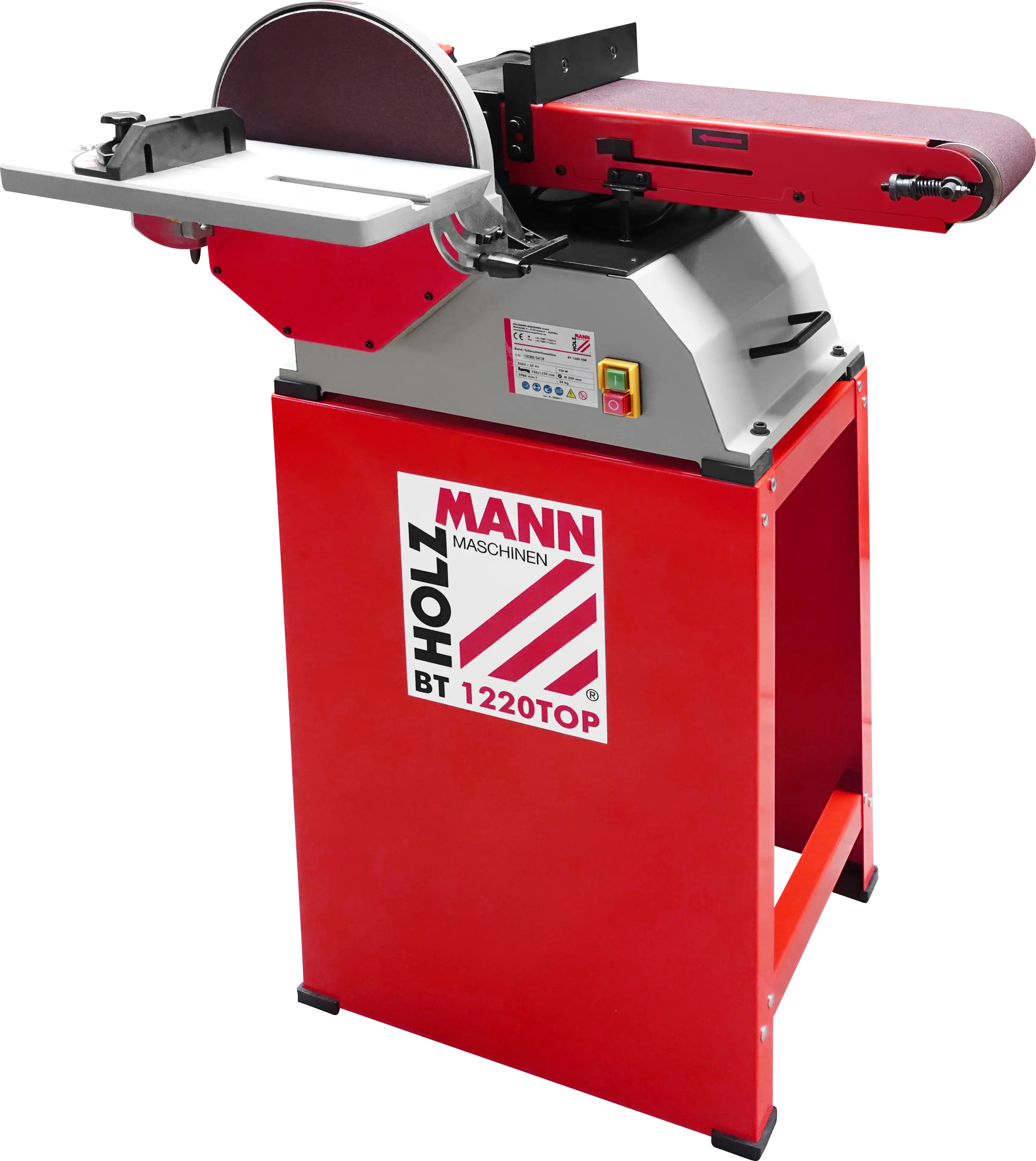 Holzmann Band-Tellerschleifmaschine BT1200TOP_230V 750 W