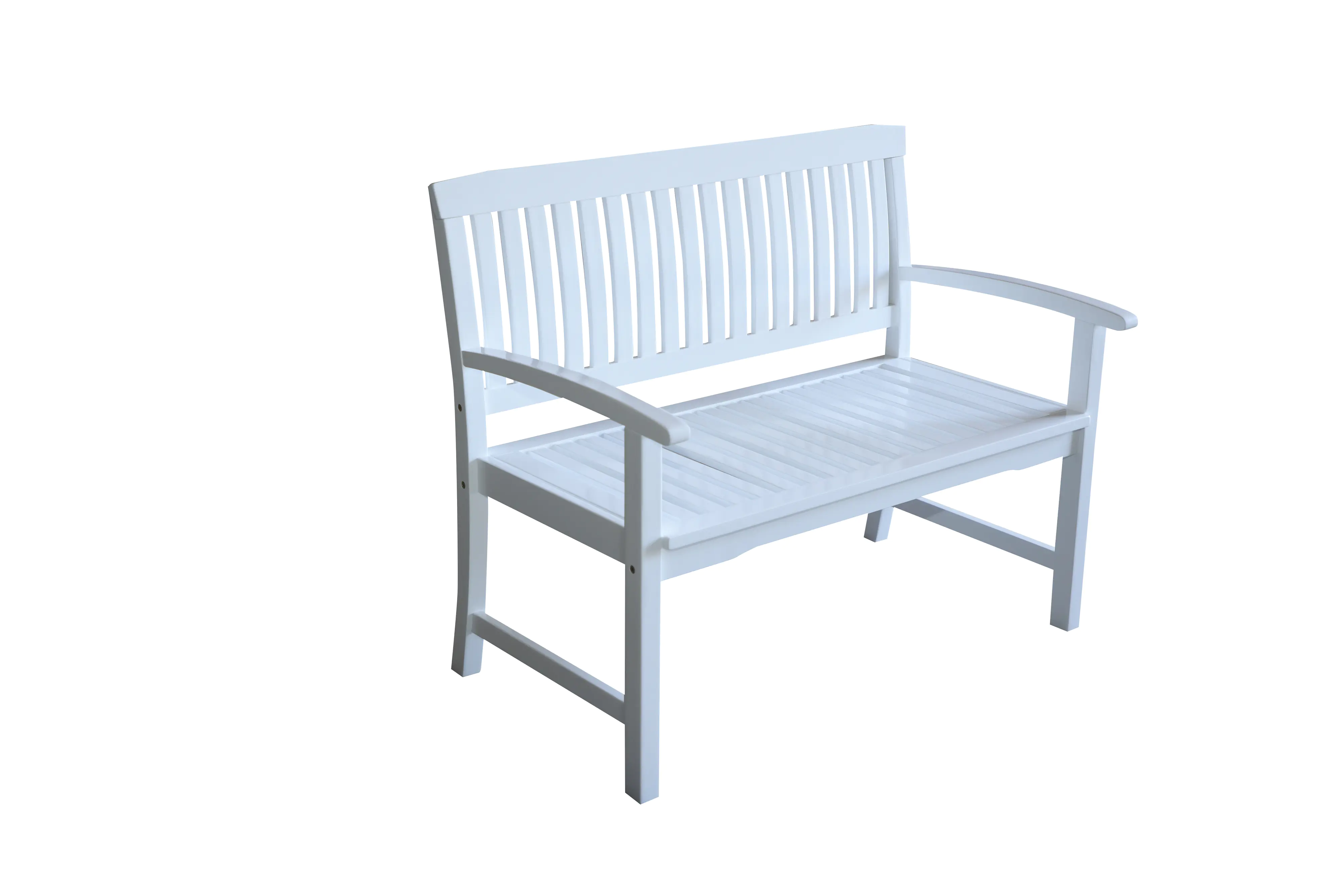 Primaster Gartenbank Borkum 2-Sitzer weiß Lack Primaster Gartenbank Borkum 2-Sitzer weiß Lack