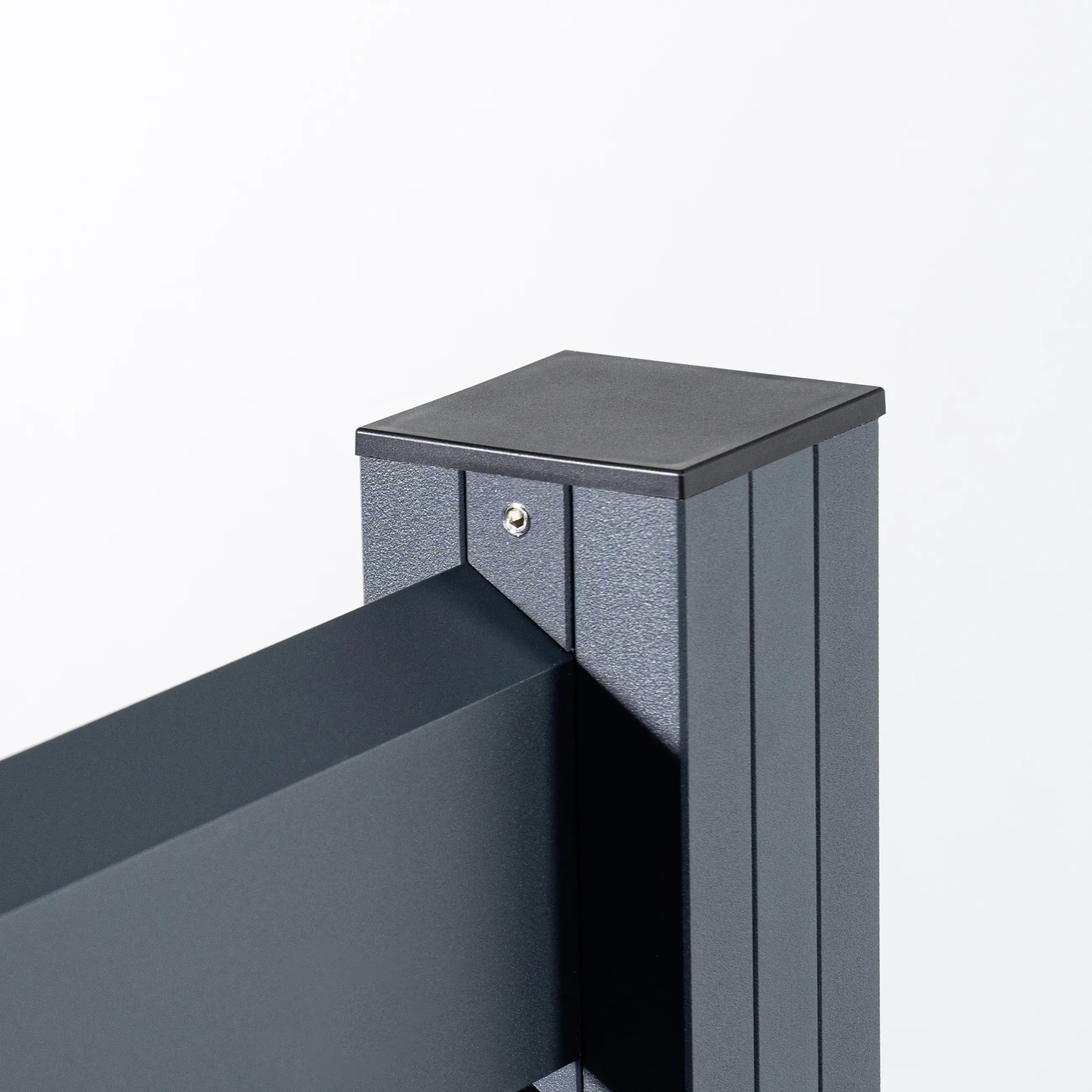 Ambiente Alu-Zaun Erweiterungsset Rhombus MAXI 187 x 124,2 cm anthrazit