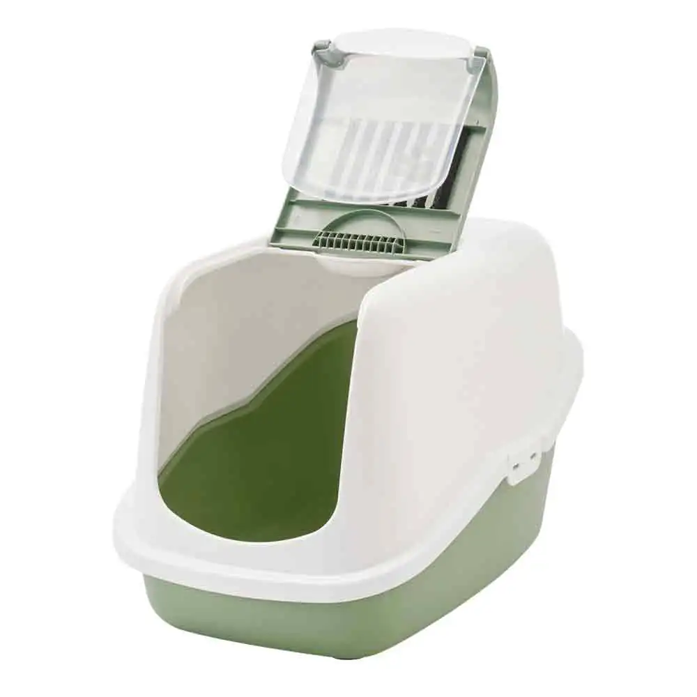 Nobby Katzentoilette Nestor botanik grün 56 x 39 x 38,5 cm Nobby Katzentoilette Nestor botanik grün 56 x 39 x 38,5 cm