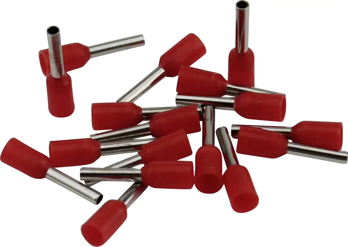 Aderendhülse 1 mm² x 8 mm, isoliert