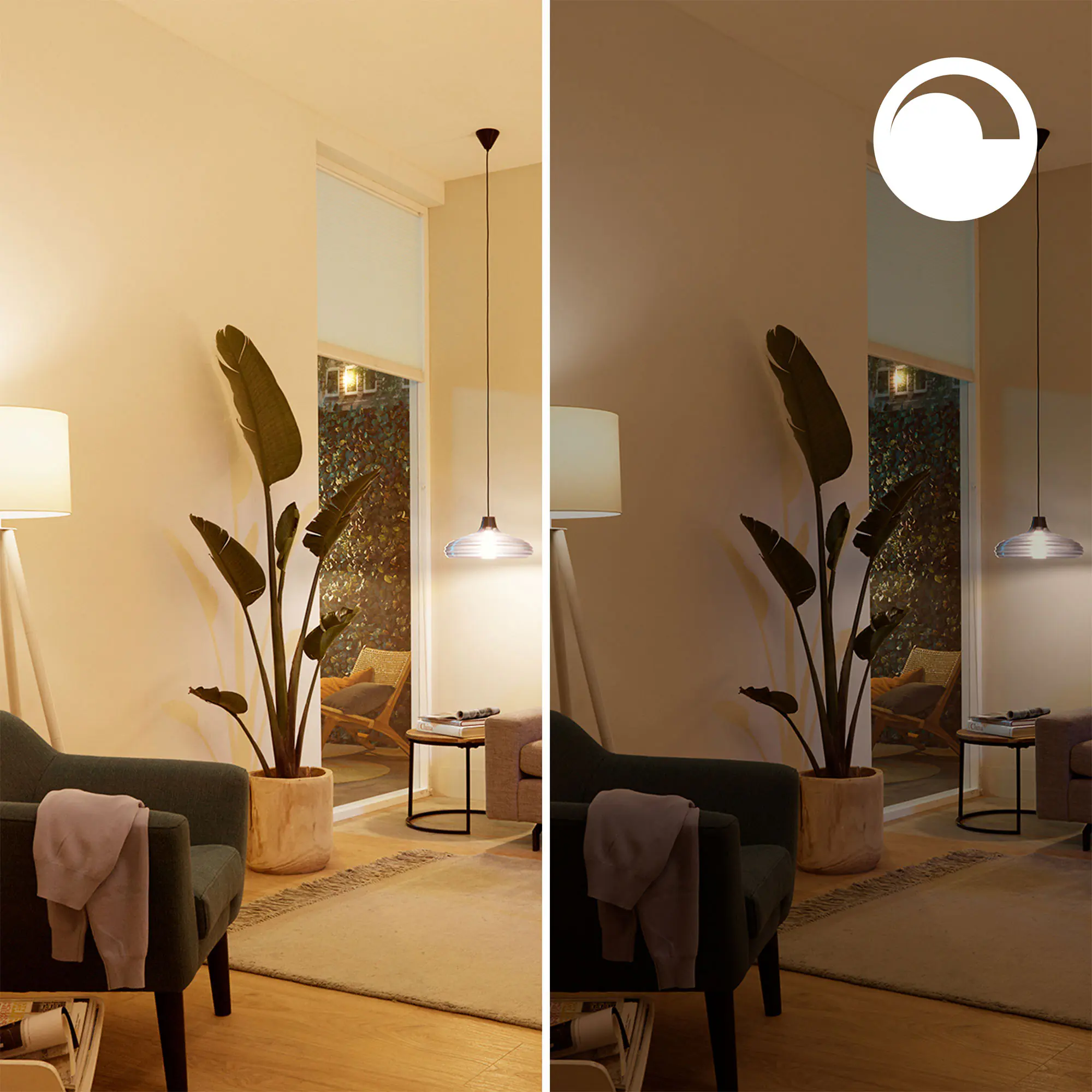 Philips LED Leuchtmittel GU10 4,7W 345lm 2700-6500K 