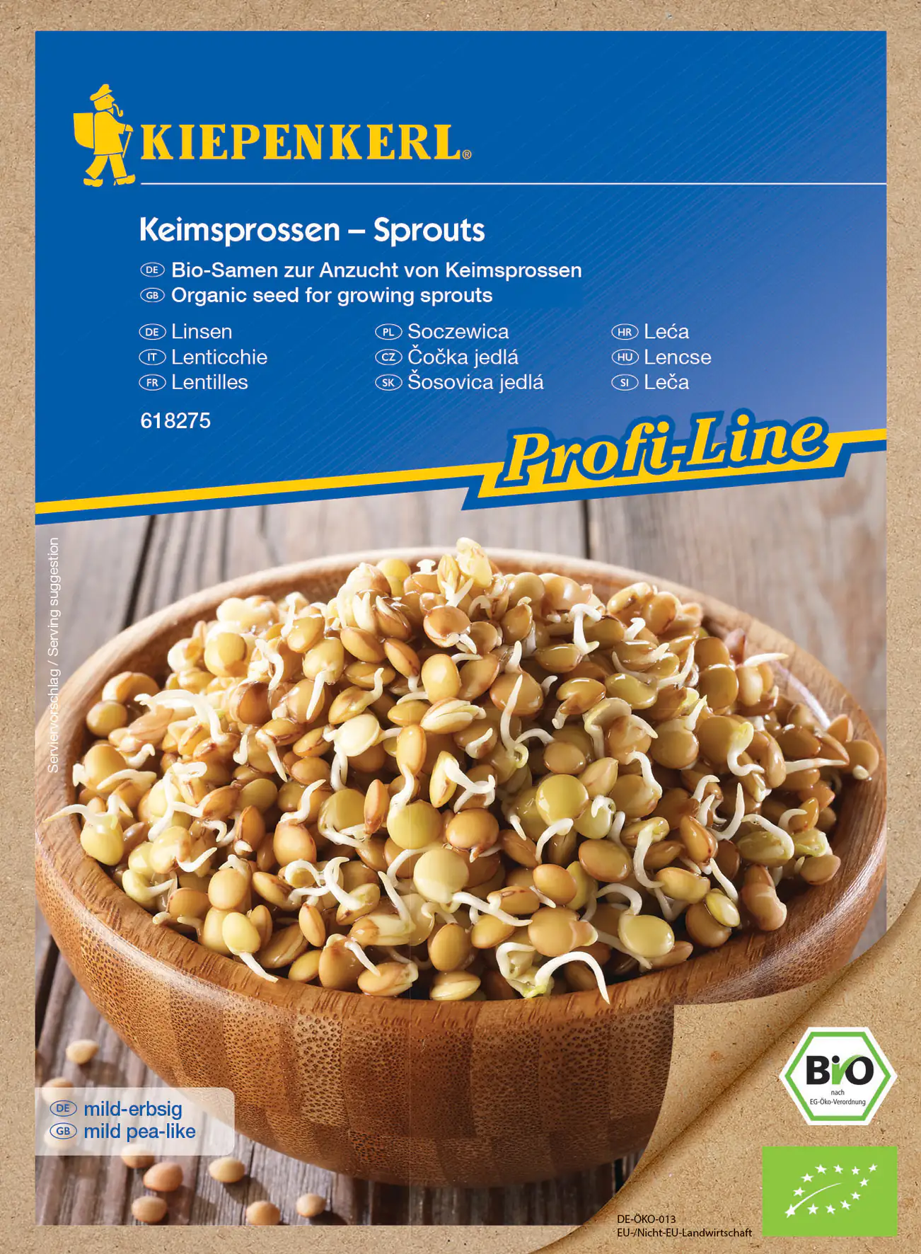 Kiepenkerl BIO Keimsprossen Linsen Kiepenkerl BIO Keimsprossen Linsen
