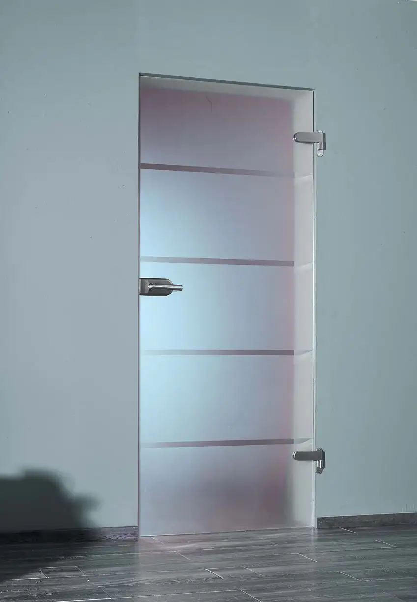 TrendLine Glastür Shade DIN links/ rechts, verwendbar ESG Verglasung