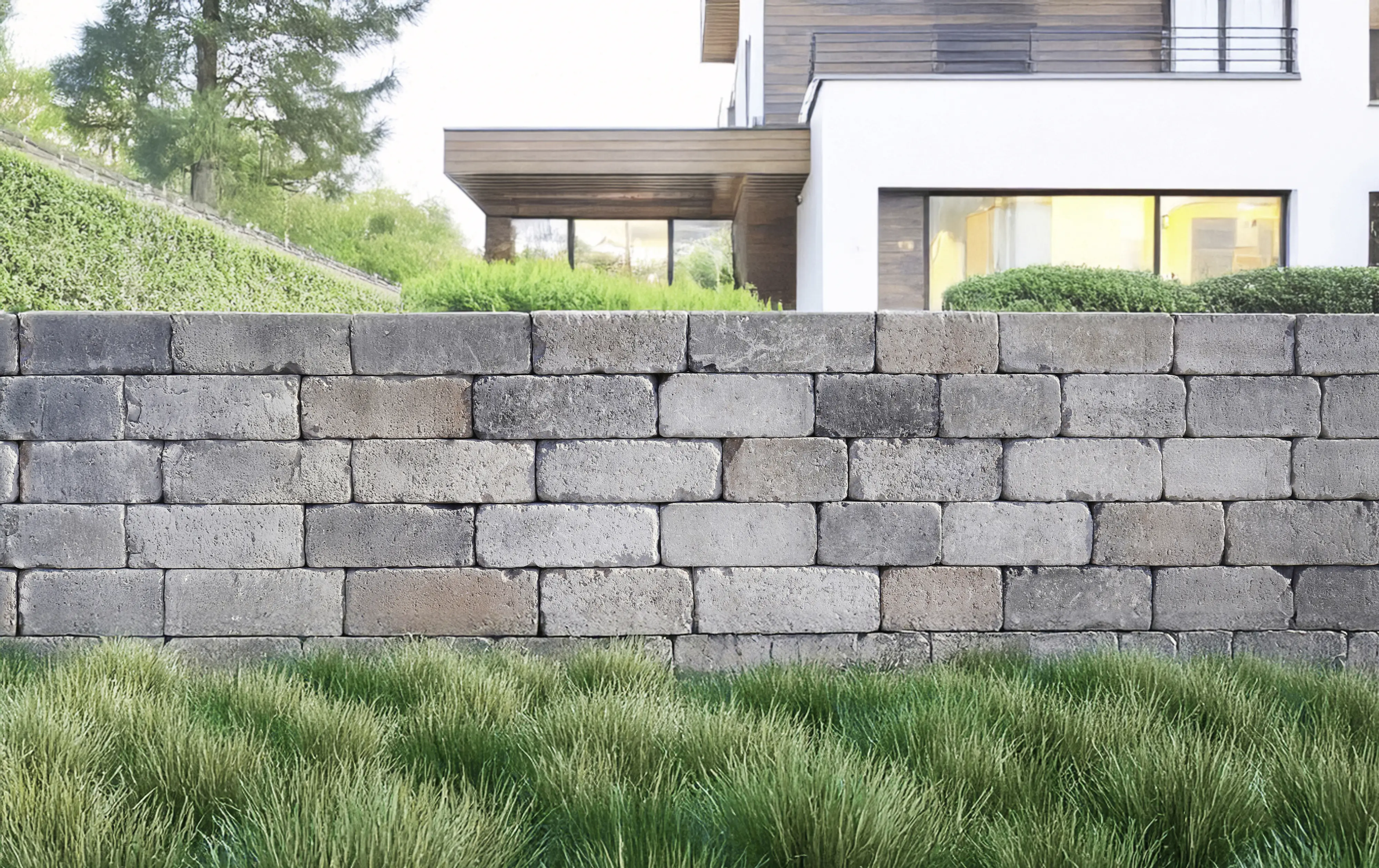 EHL Mauerstein Verona Antik 20 x 20 x 14 cm muschelkalk