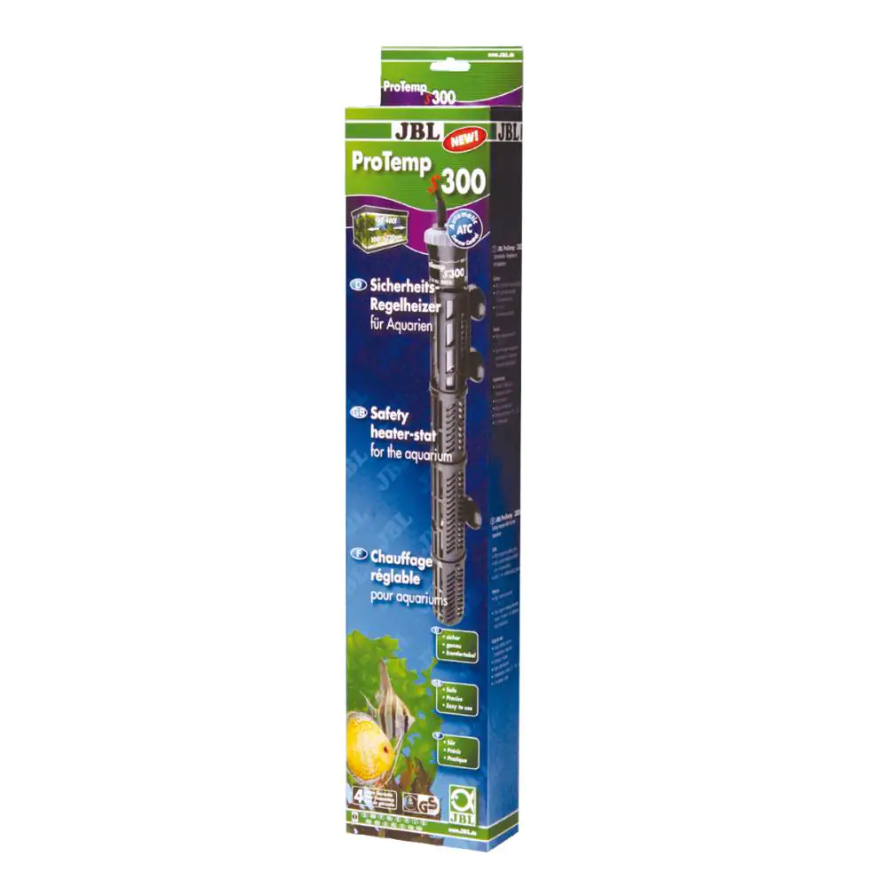 JBL Aquarienheizung ProTemp S 300 Sicherheits-Regelheizer mit Schutzkorb JBL Aquarienheizung ProTemp S 300 Sicherheits-Regelheizer mit Schutzkorb
