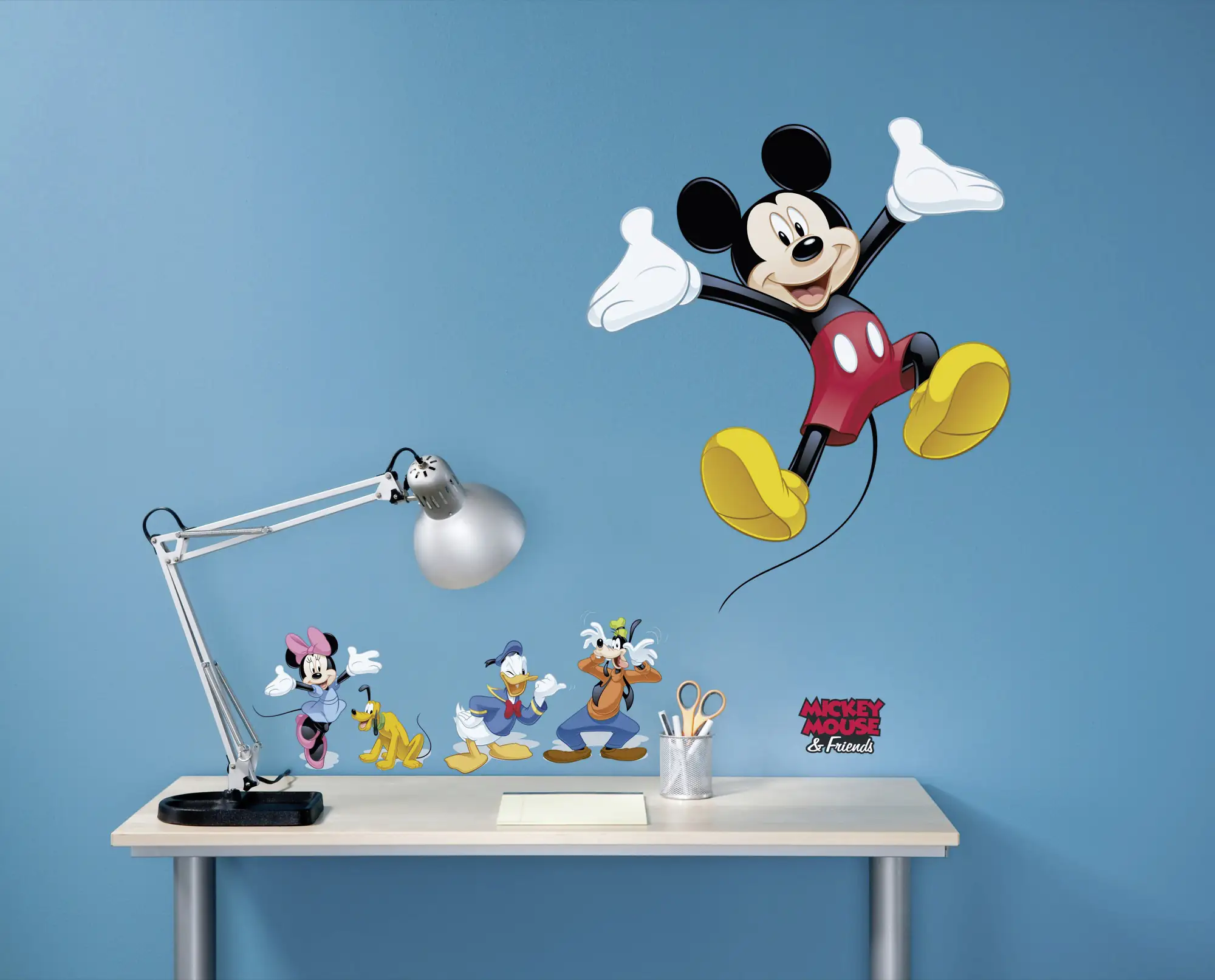 4036834640170_2573970 Komar Decosticker Friends Mickey Maus 50 x 70 cm