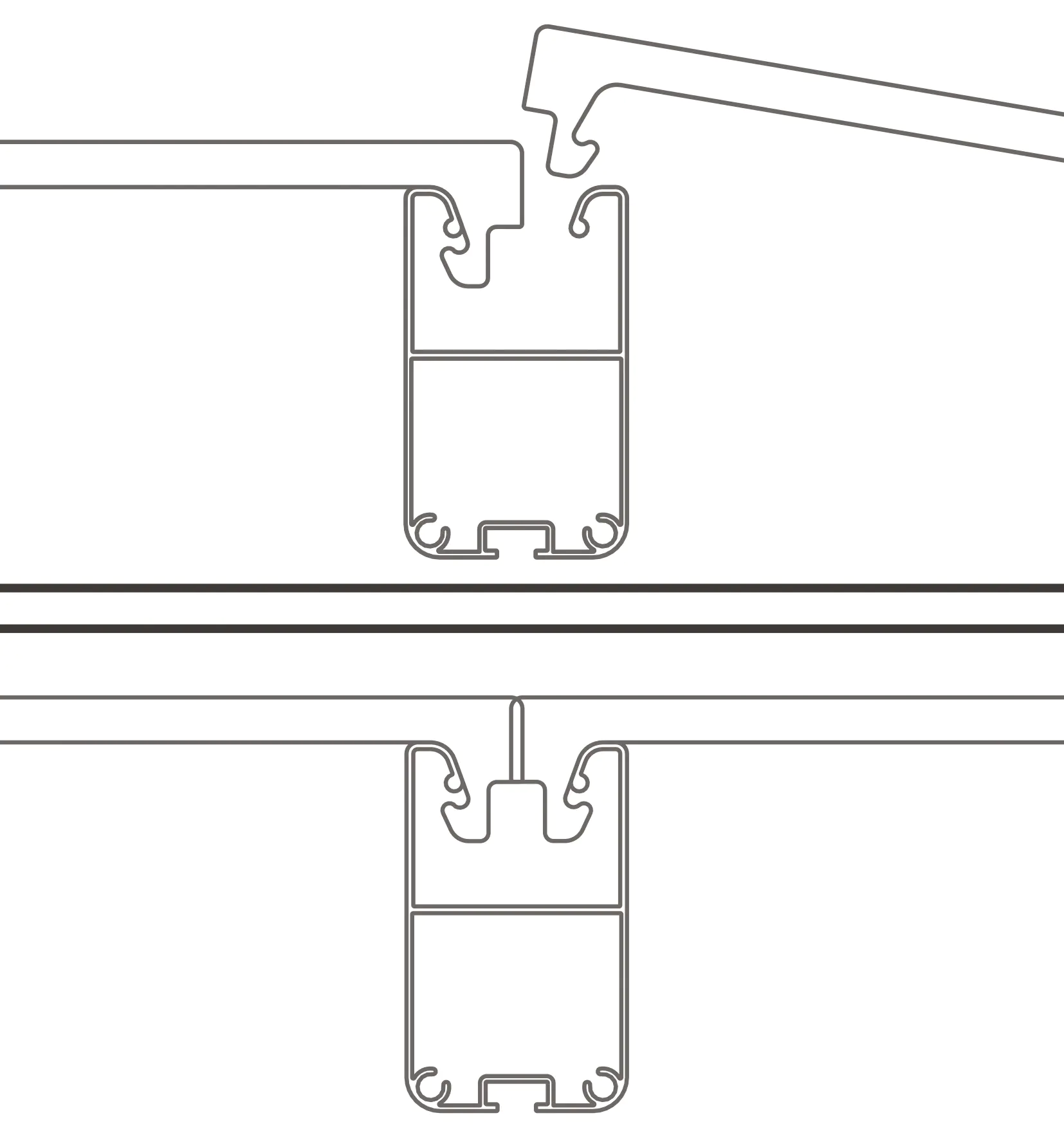 Canopia Terrassenüberdachung Feria 1212 x 380 cm anthrazit