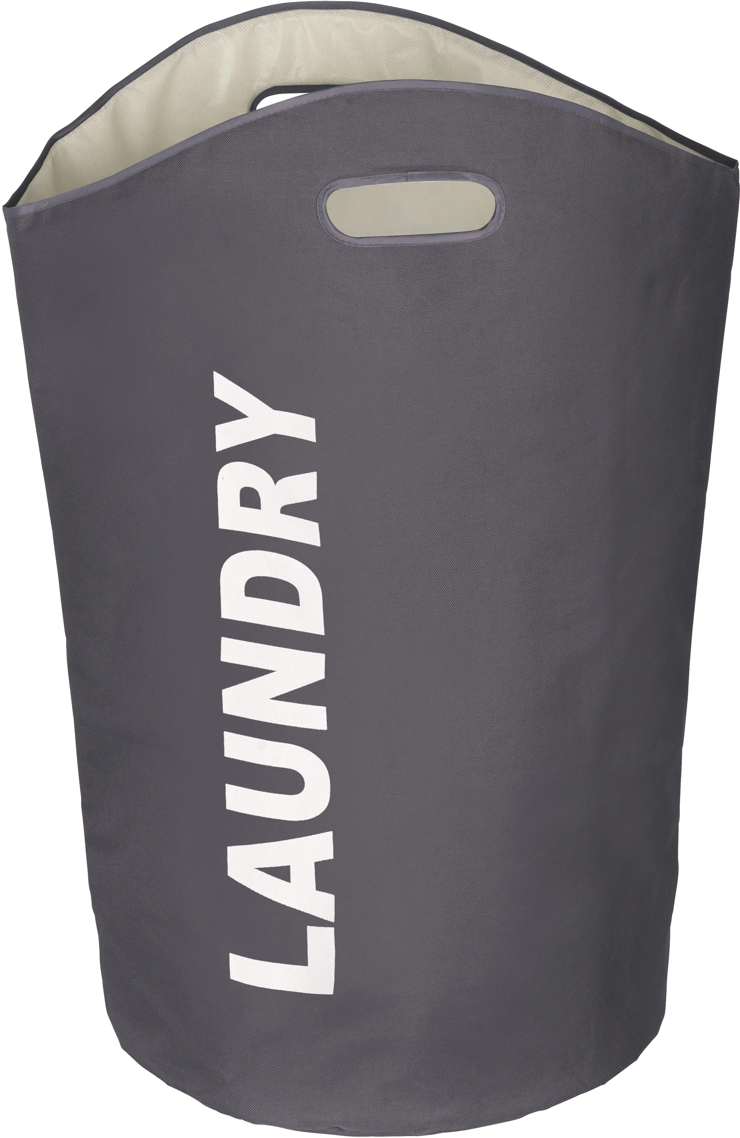 Wenko Wäschesammler Lumo 65 l, grau