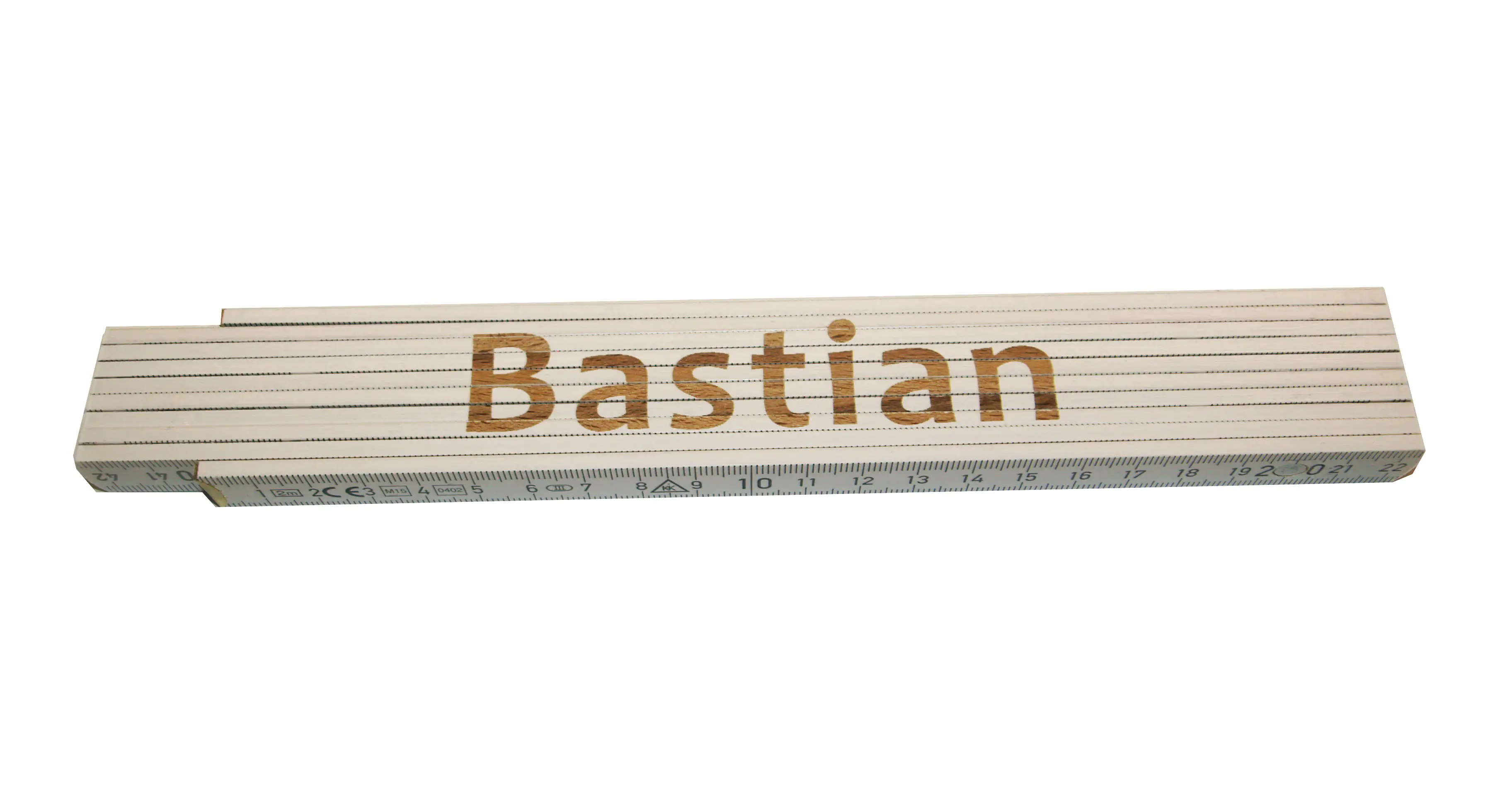 Zollstock Bastian 2 m weiß