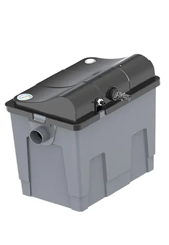 Heissner Durchlauffilter-Set FPU 10100 mit UVC-Klärer Teiche bis 10.000 l Heissner Durchlauffilter-Set FPU 10100 mit UVC-Klärer Teiche bis 10.000 l
