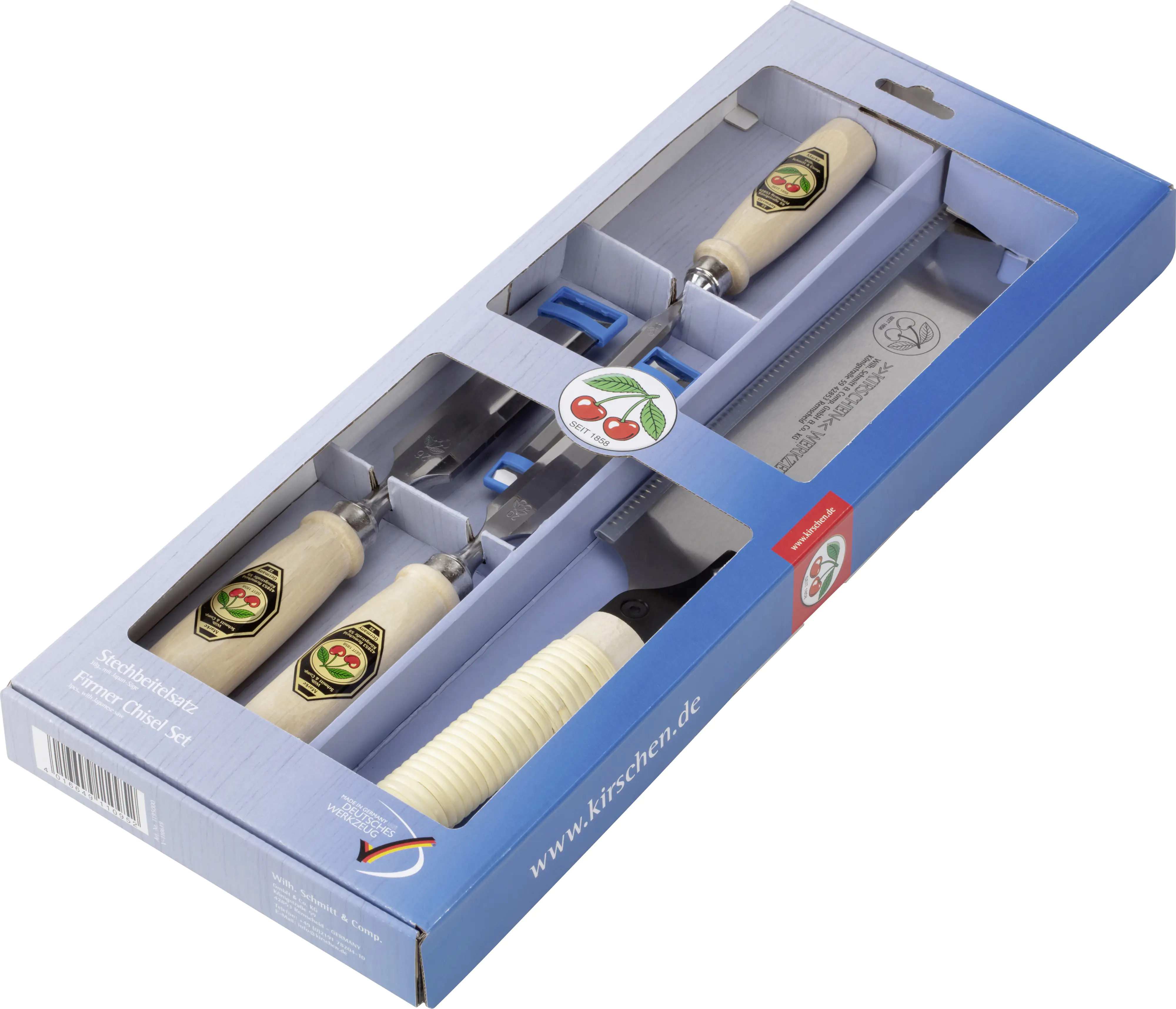 Kirschen Stechbeitelsatz mit Japansäge