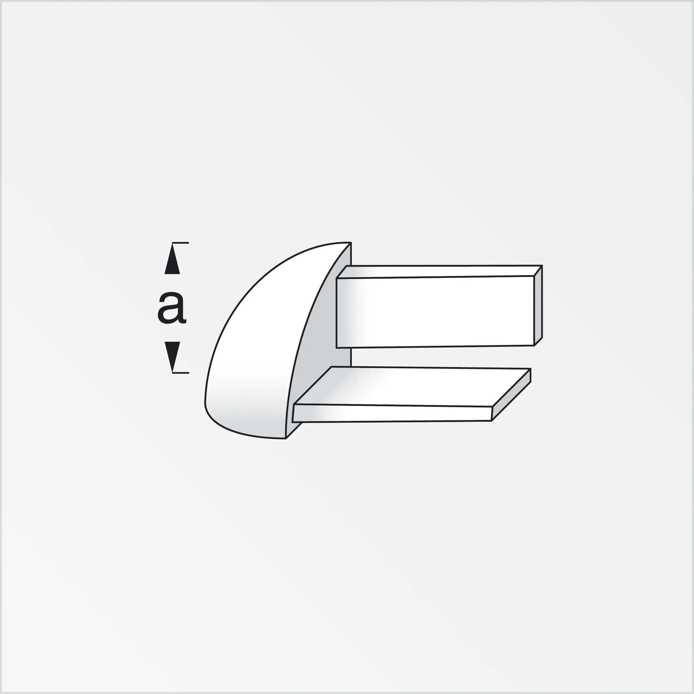 alfer Aussenecken 11.5 mm 11.5 mm PVC (Kunststoff) glatt beige alfer Aussenecken 11.5 mm 11.5 mm PVC (Kunststoff) glatt beige