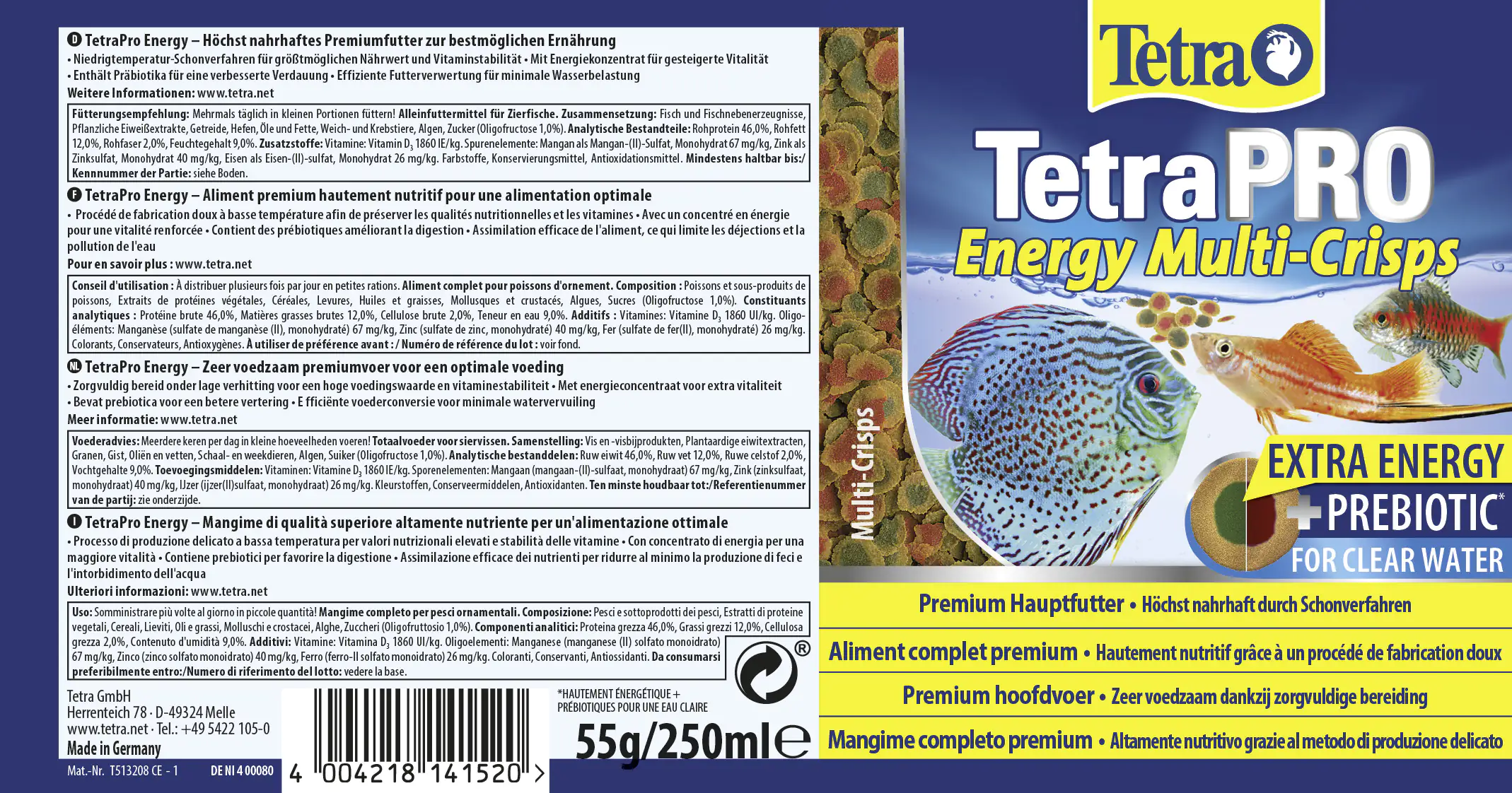 Tetra Pro Energy 250 ml