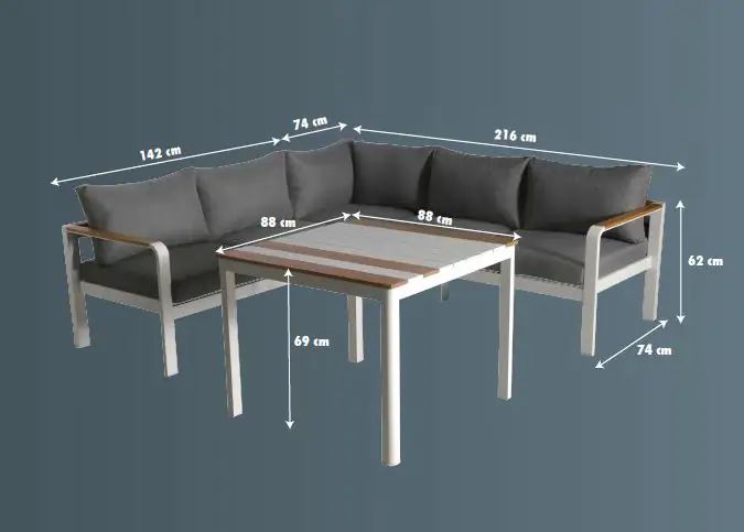 Primaster Dining Lounge Set Amilia Primaster Dining Lounge Set Amilia