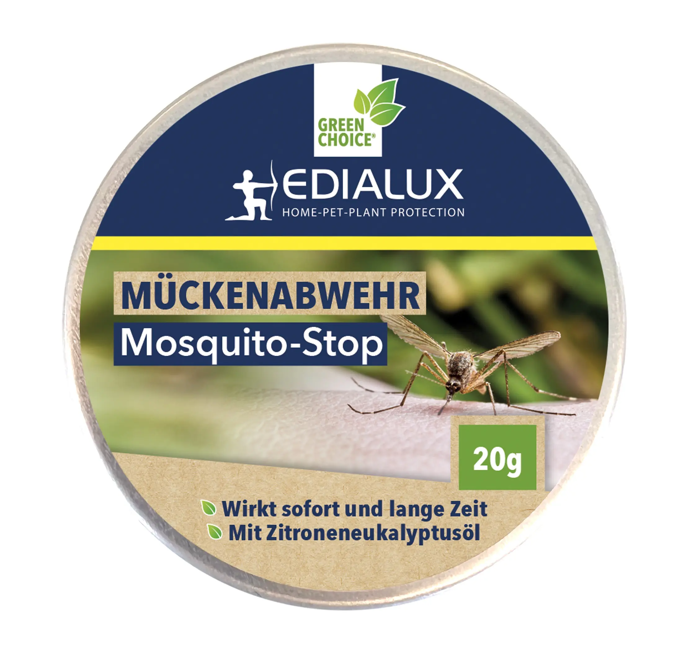 Edialux Mückenabwehr Mosquito-Stop 20 g Edialux Mückenabwehr Mosquito-Stop 20 g