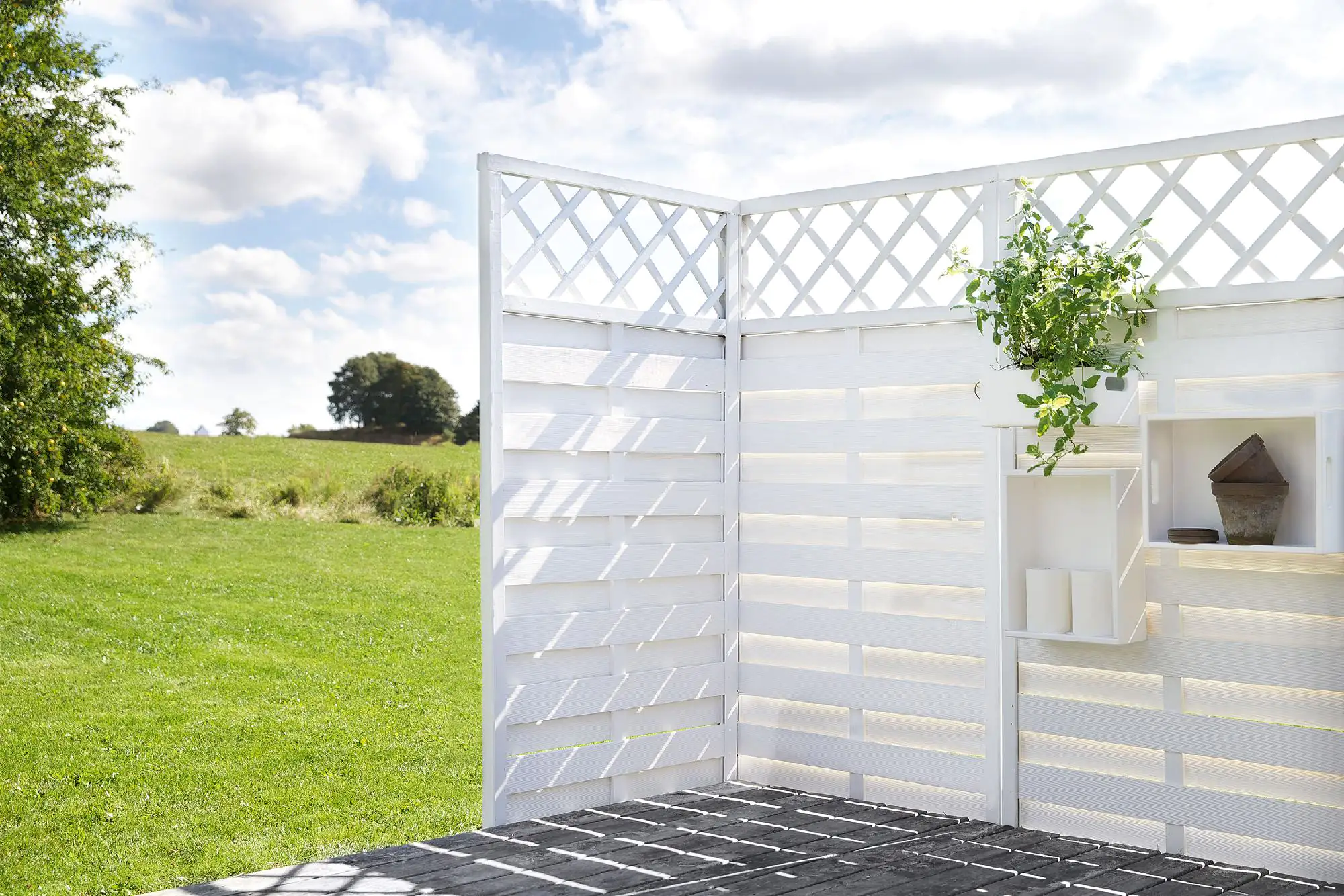 Bondex Holzfarbe für Aussen 7,5 L weiß