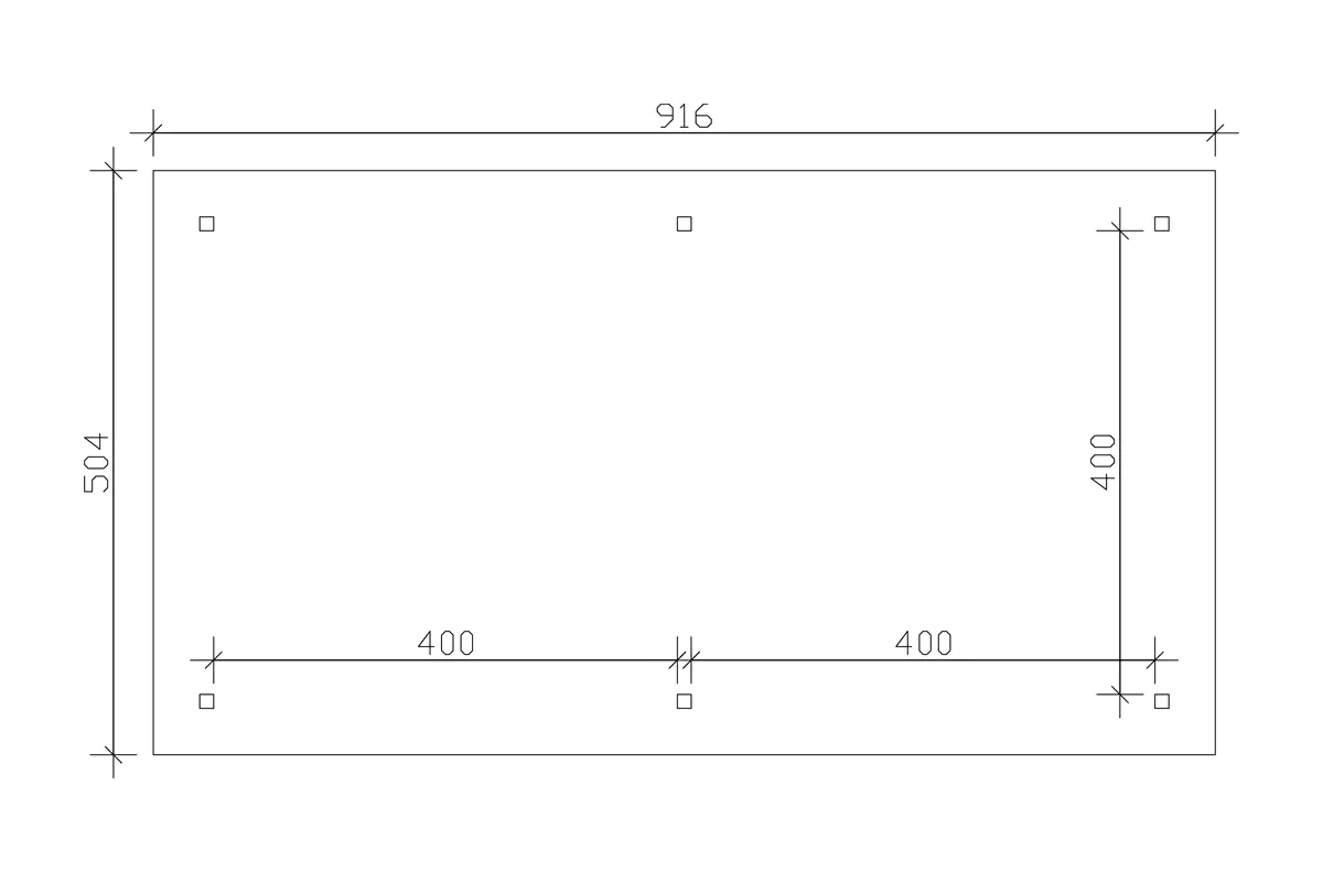 SKAN HOLZ Pavillon Orleans 3 Leimholz, natur